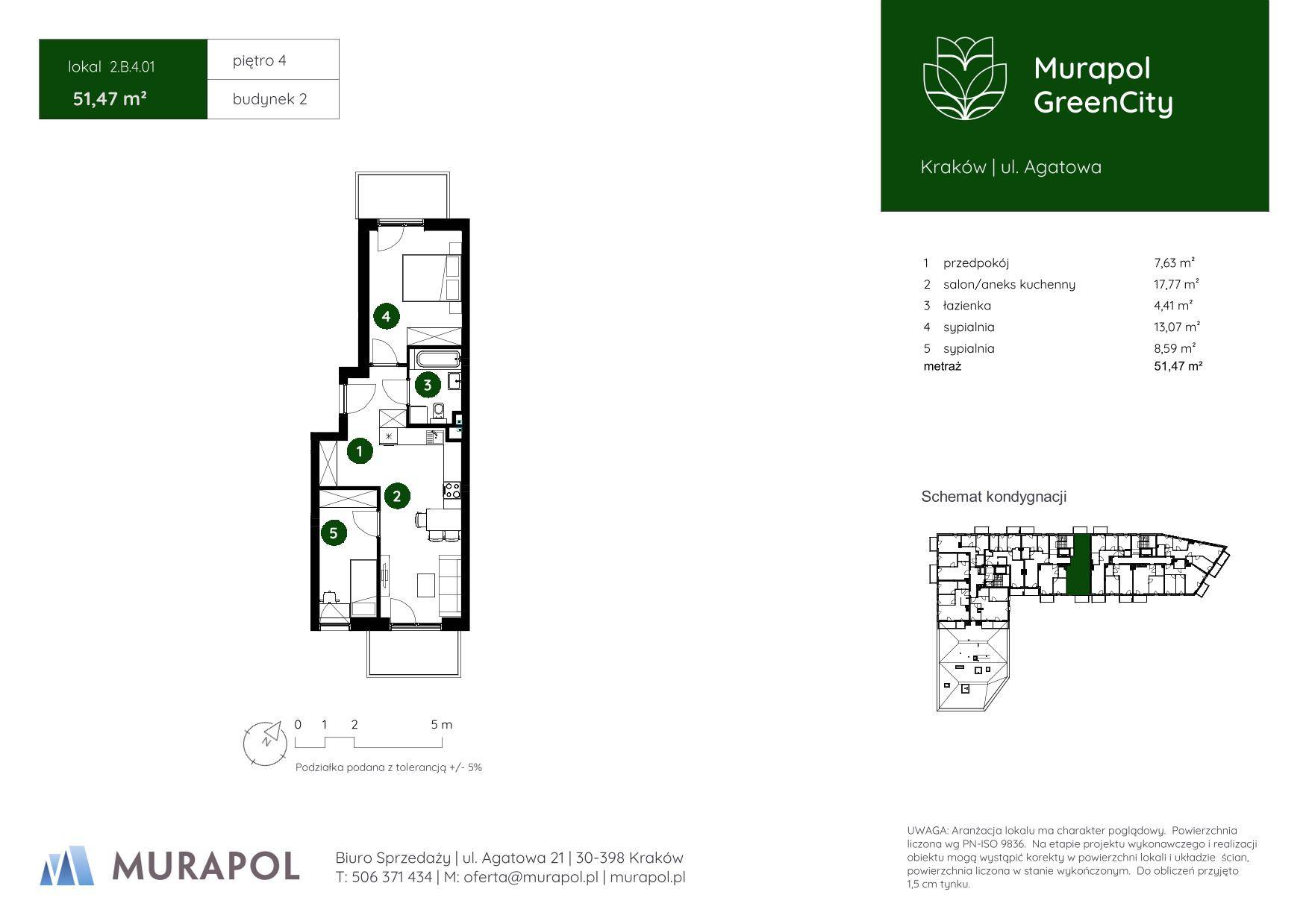 Murapol GreenCity – inwestycja Murapol - lokal 2.B.4.01, budynek B