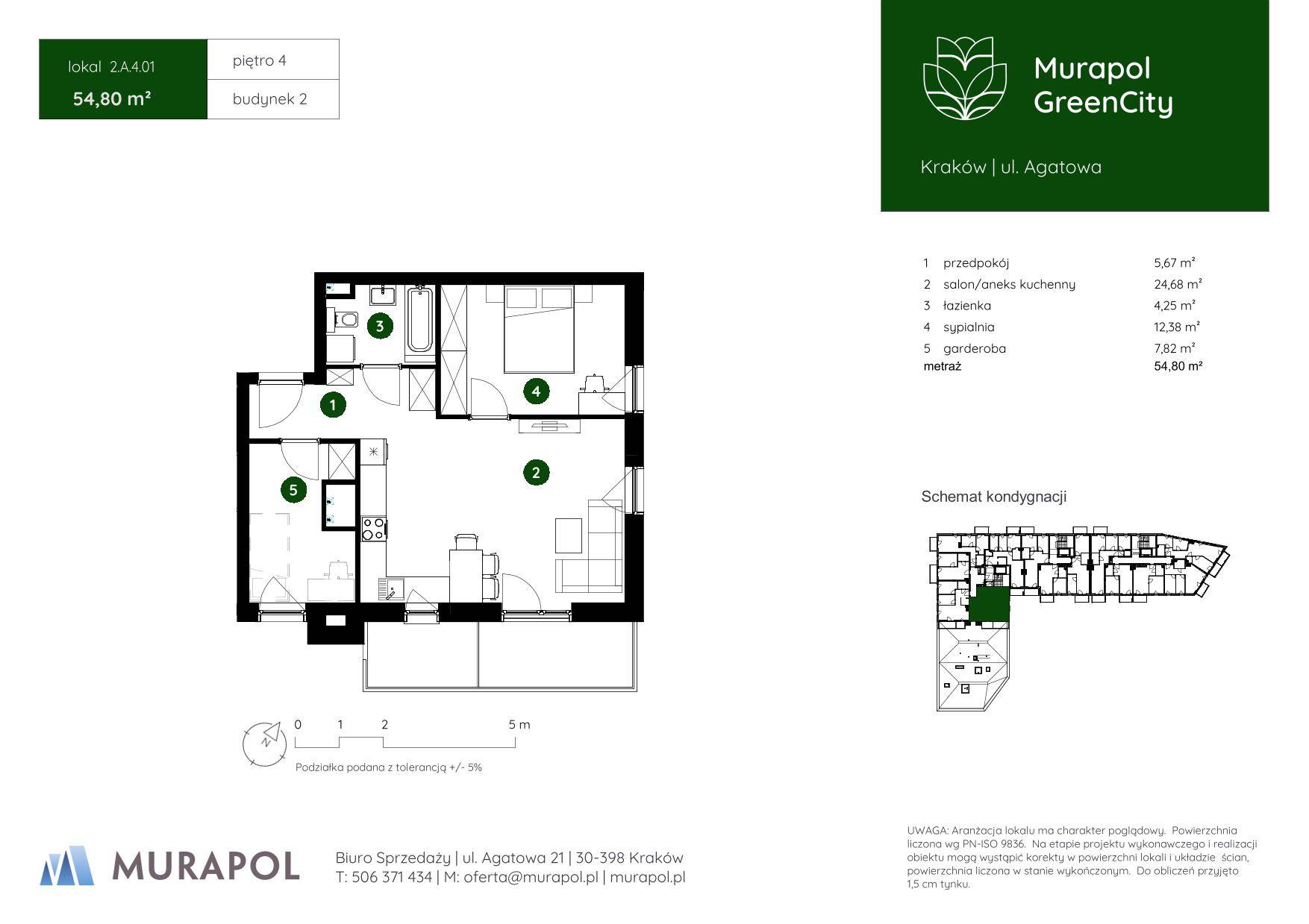 Murapol GreenCity – inwestycja Murapol - lokal 2.A.4.01, budynek A