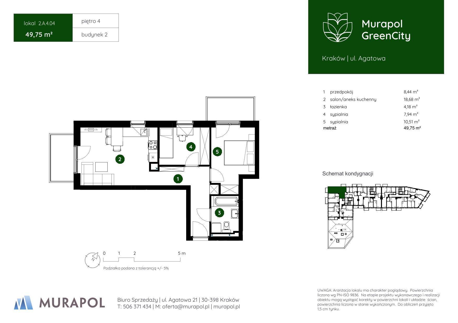 Murapol GreenCity – inwestycja Murapol - lokal 2.A.4.04, budynek A