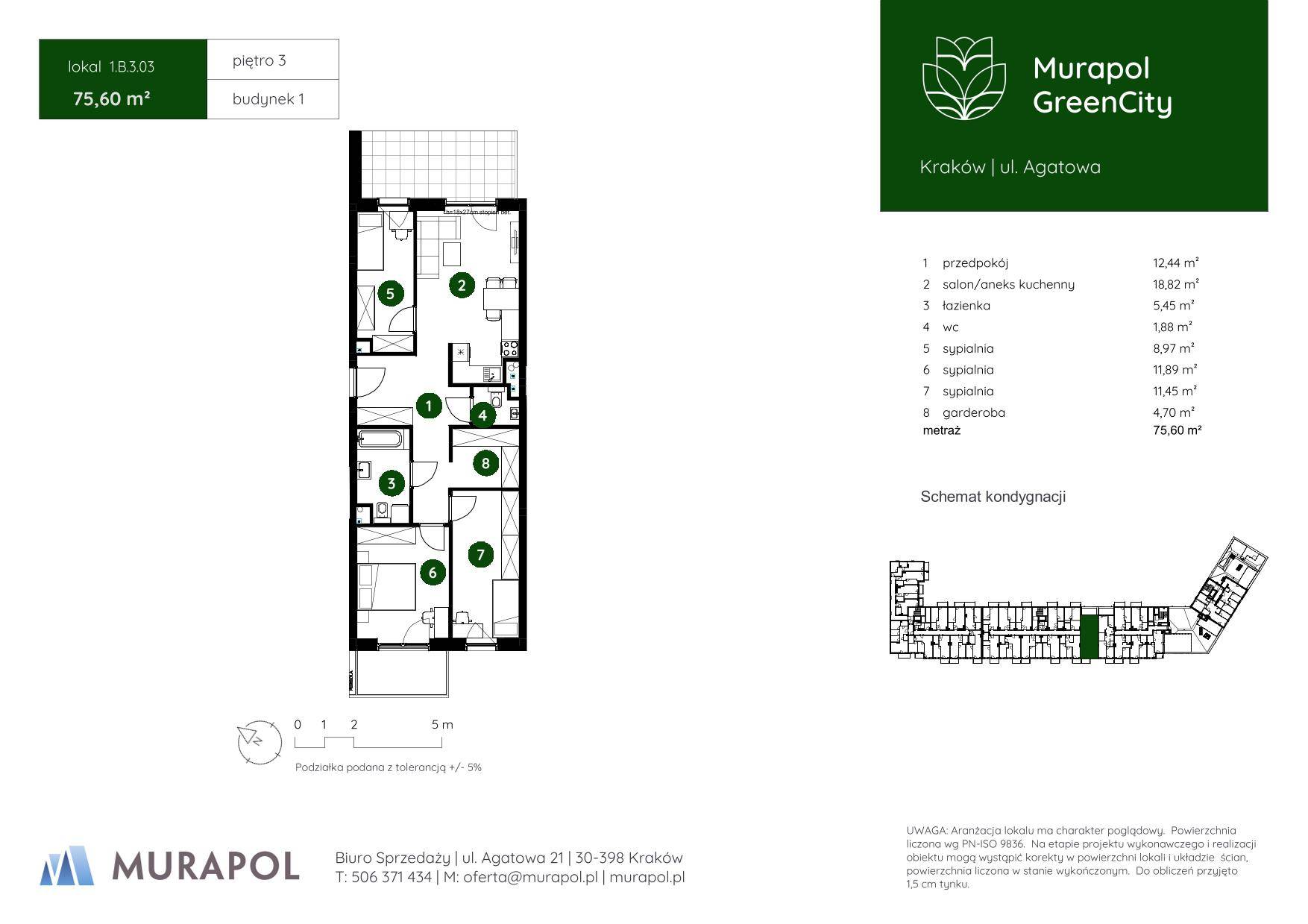 Murapol GreenCity – inwestycja Murapol - lokal 1.B.3.03, budynek B