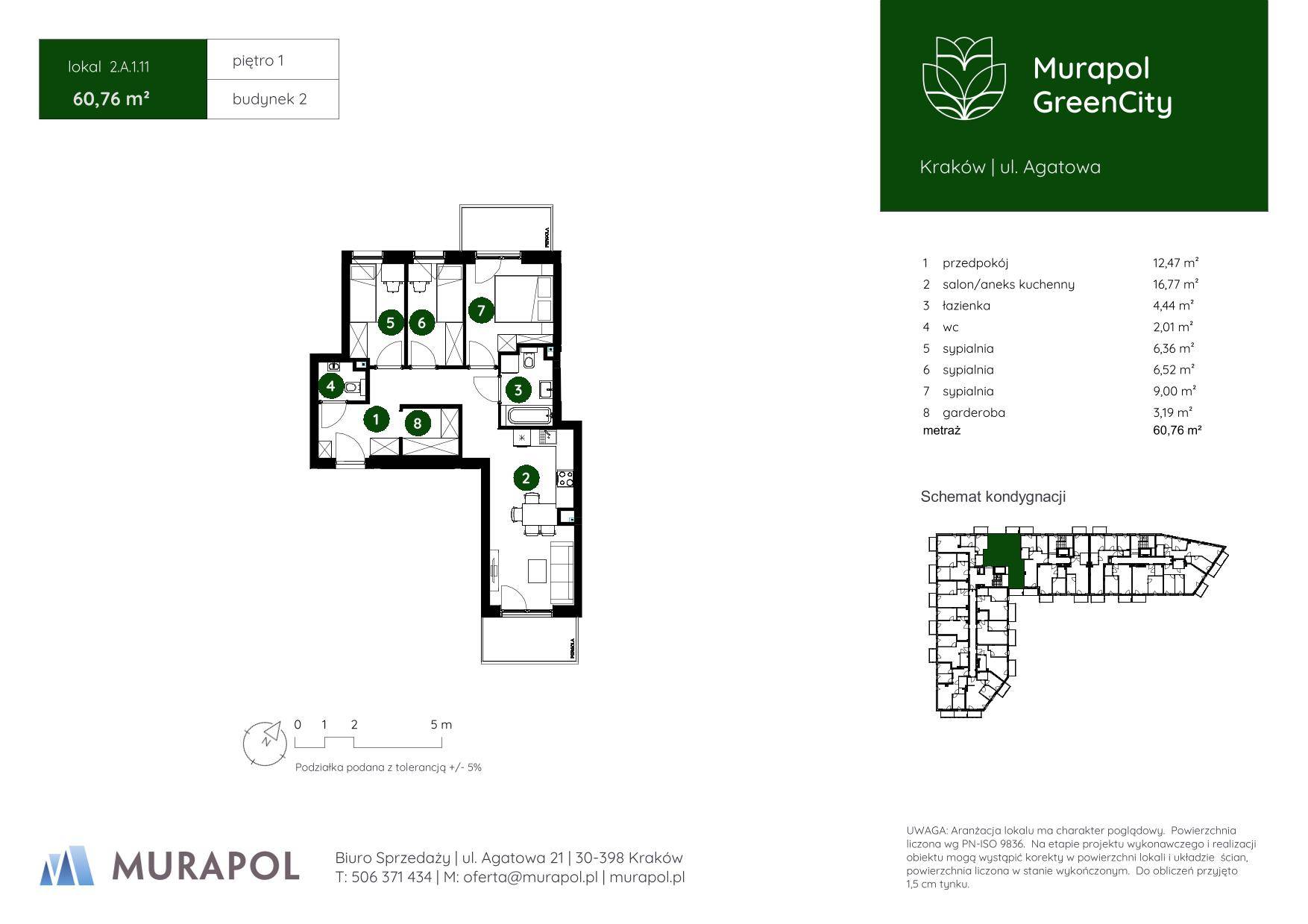 Murapol GreenCity – inwestycja Murapol - lokal 2.A.1.11, budynek A