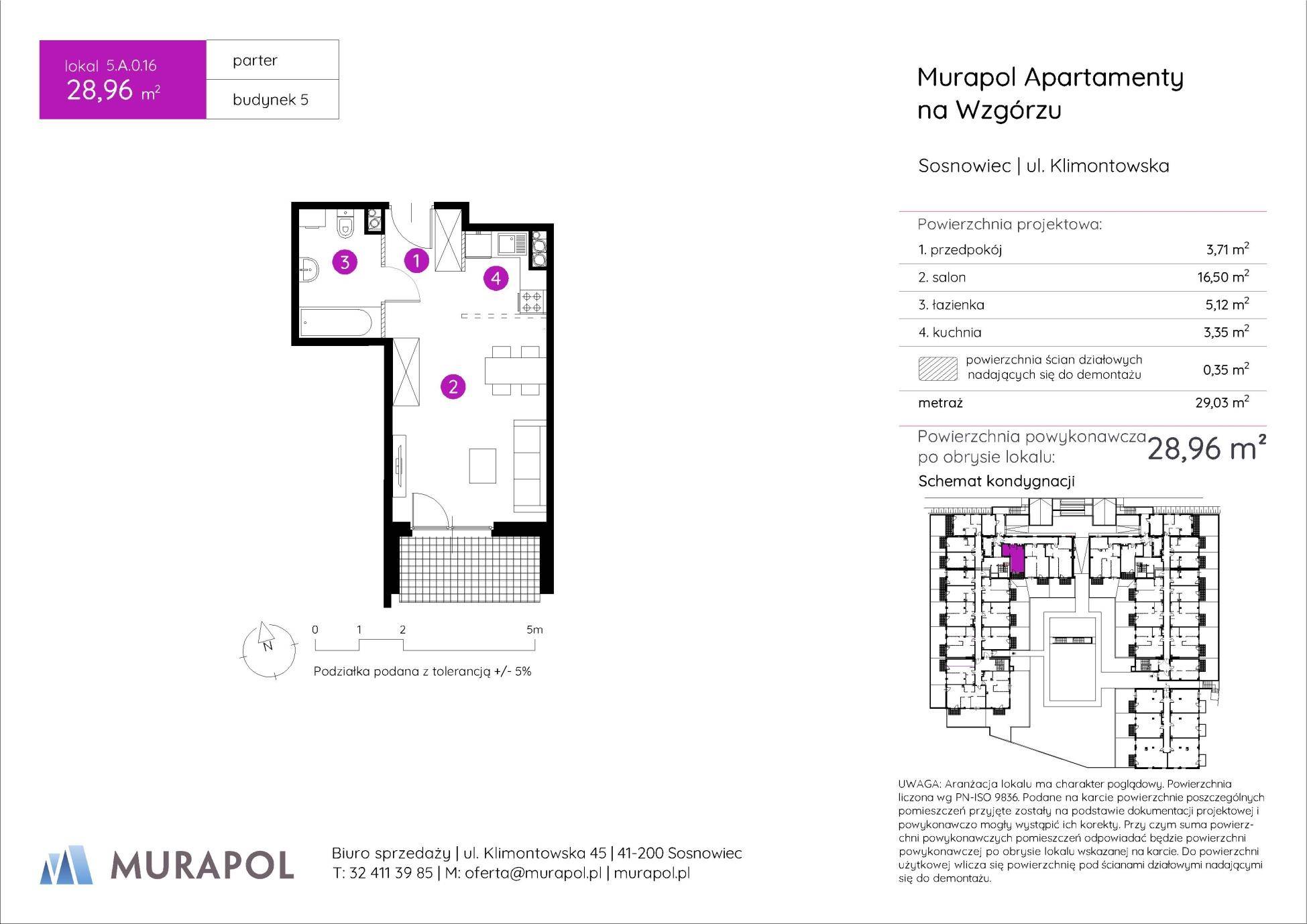 Murapol Apartamenty na Wzgórzu - lokal 5.A.0.16, budynek A