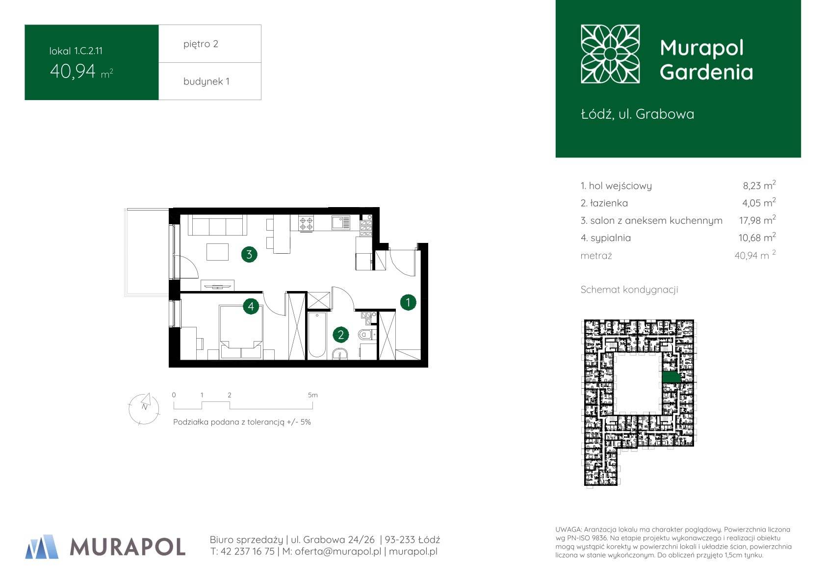 Murapol Gardenia – inwestycja Murapol - lokal 1.C.2.11, budynek C