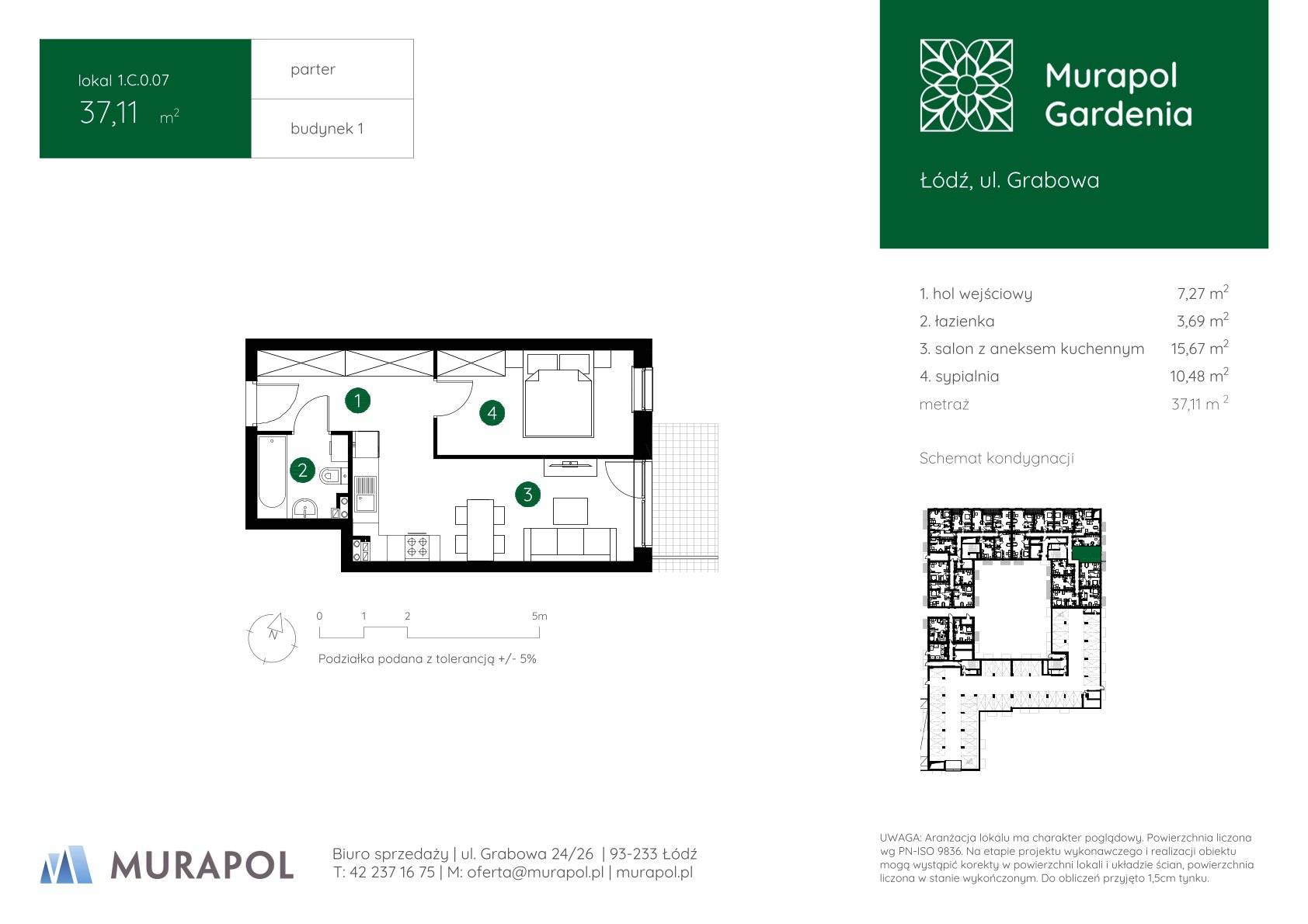 Murapol Gardenia – inwestycja Murapol - lokal 1.C.0.07, budynek C