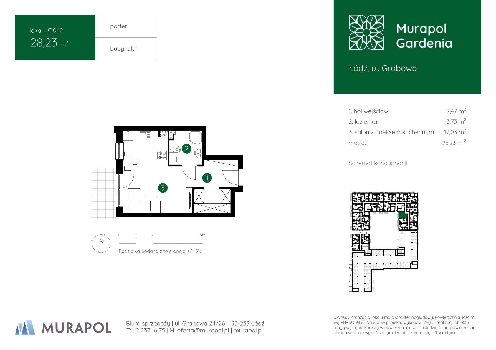 Murapol Gardenia – inwestycja Murapol - lokal 1.C.0.12, budynek C