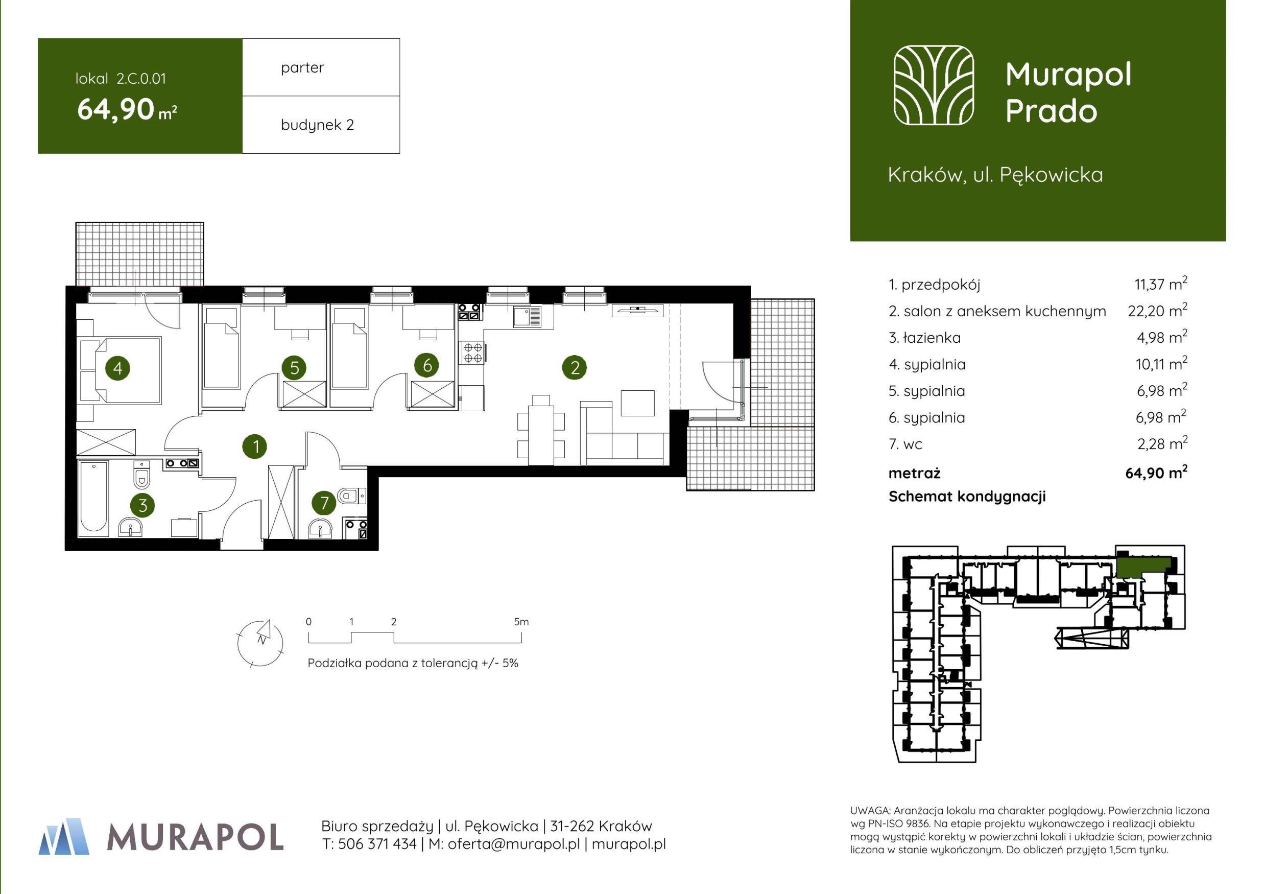 Murapol Prado – inwestycja Murapol - lokal 2.C.0.01, budynek C