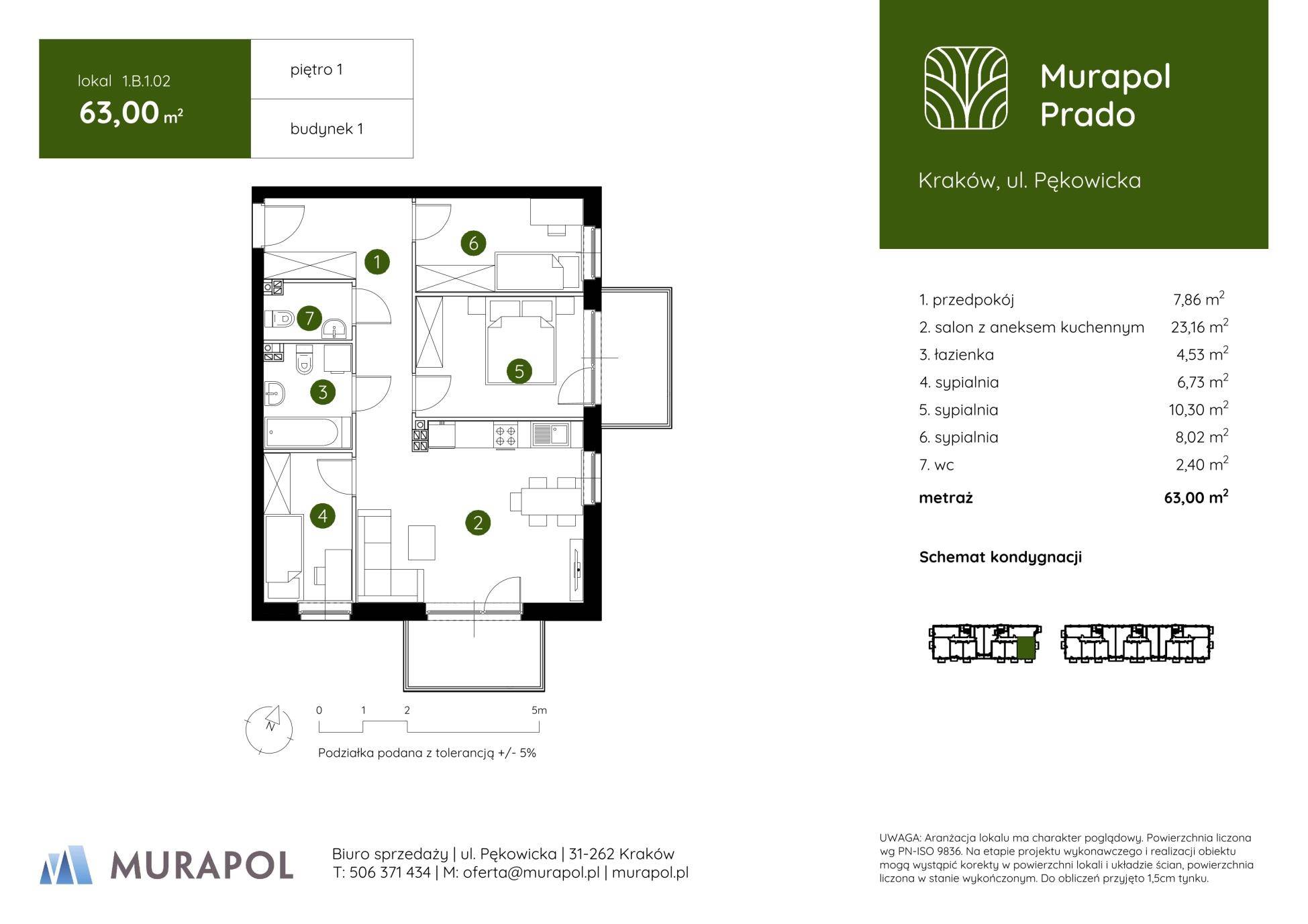 Murapol Prado – inwestycja Murapol - lokal 1.B.1.02, budynek B