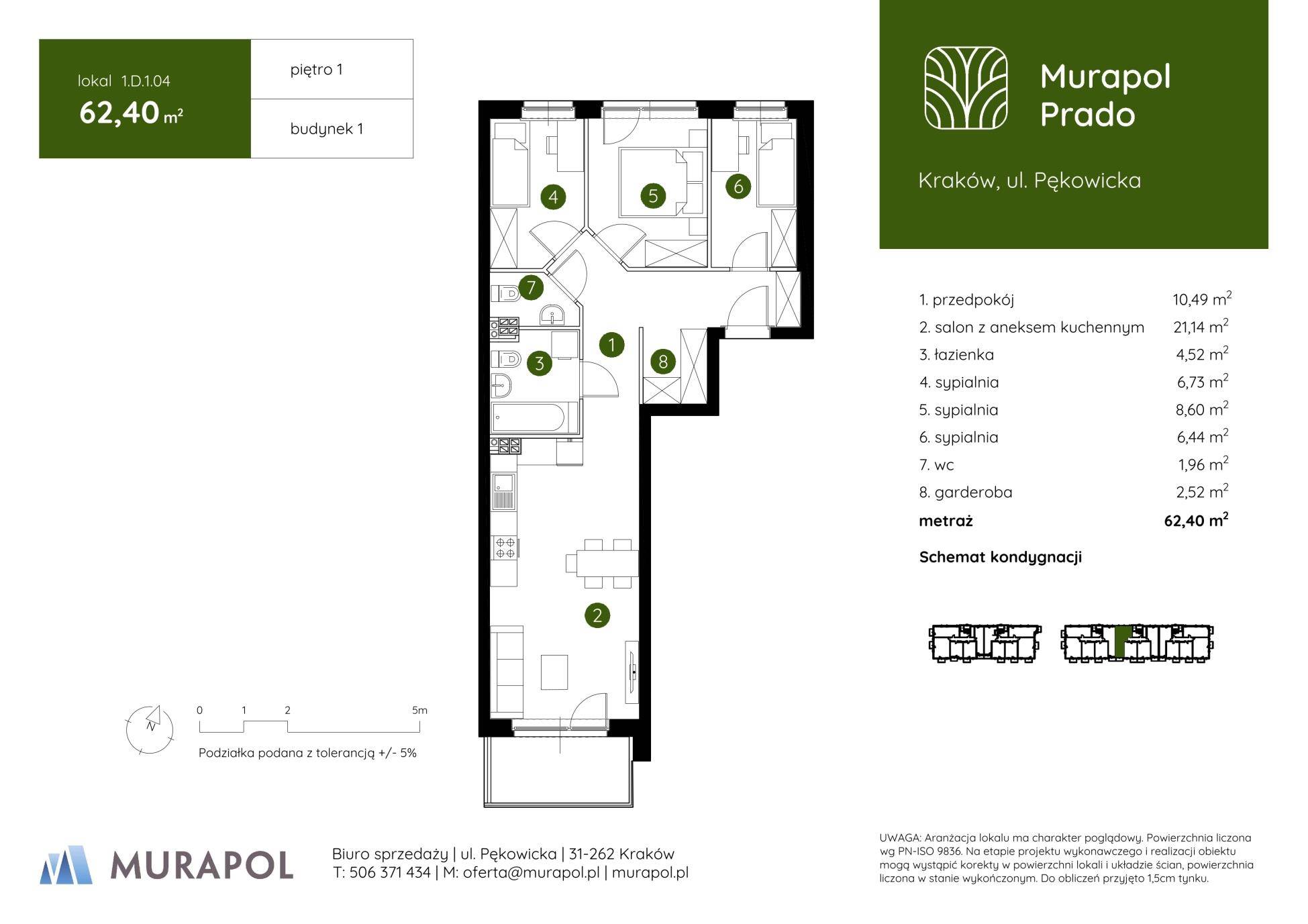 Murapol Prado – inwestycja Murapol - lokal 1.D.1.04, budynek D