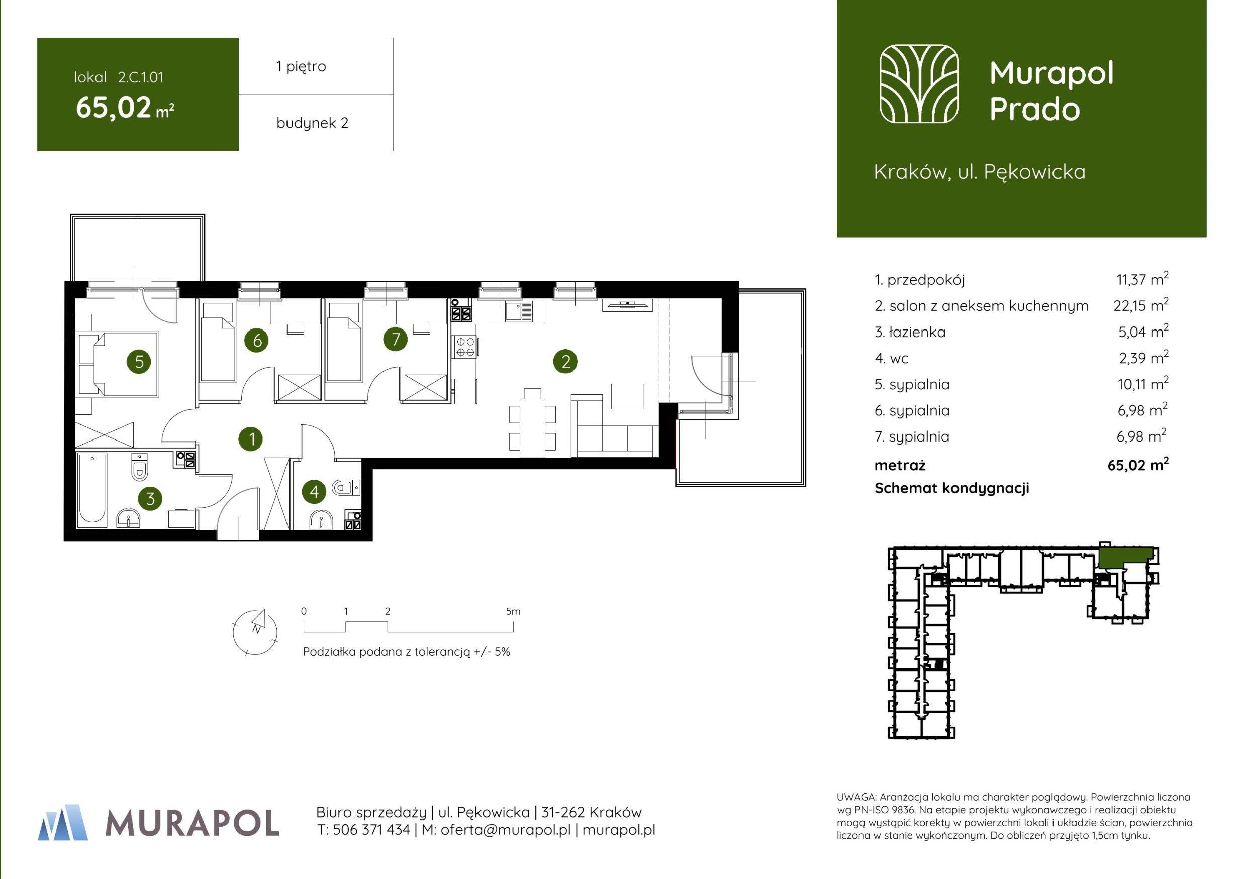 Murapol Prado – inwestycja Murapol - lokal 2.C.1.01, budynek C