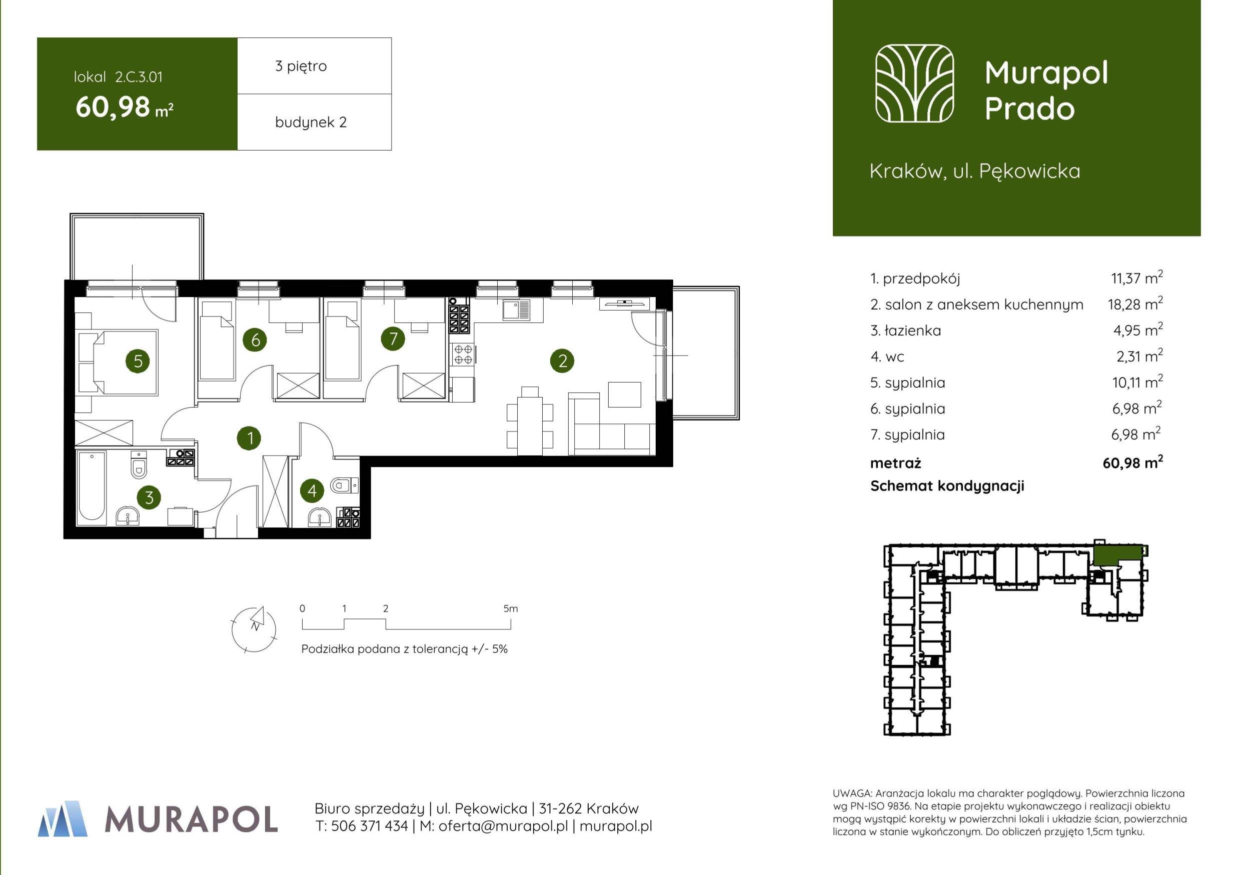 Murapol Prado – inwestycja Murapol - lokal 2.C.3.01, budynek C