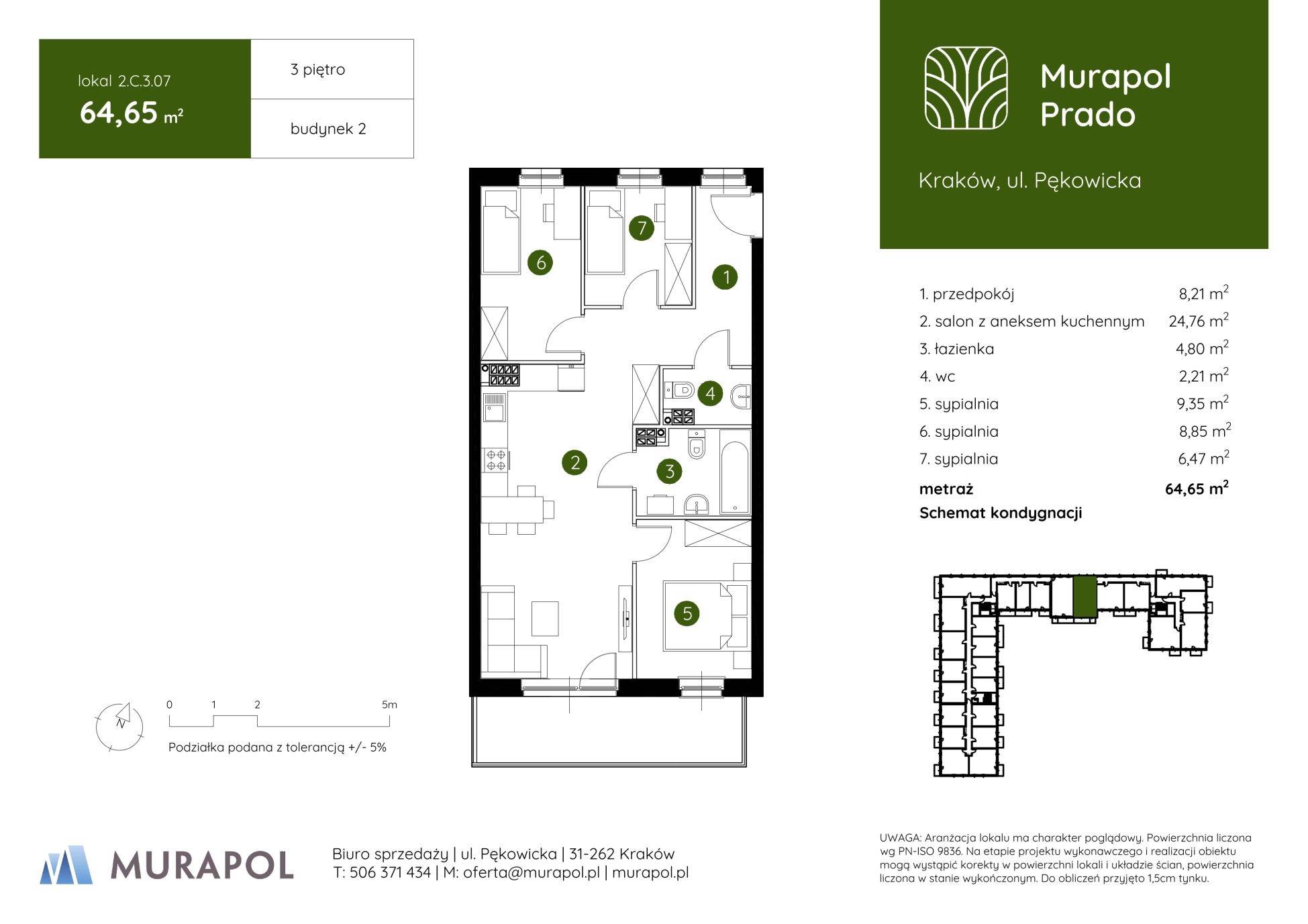 Murapol Prado – inwestycja Murapol - lokal 2.C.3.07, budynek C