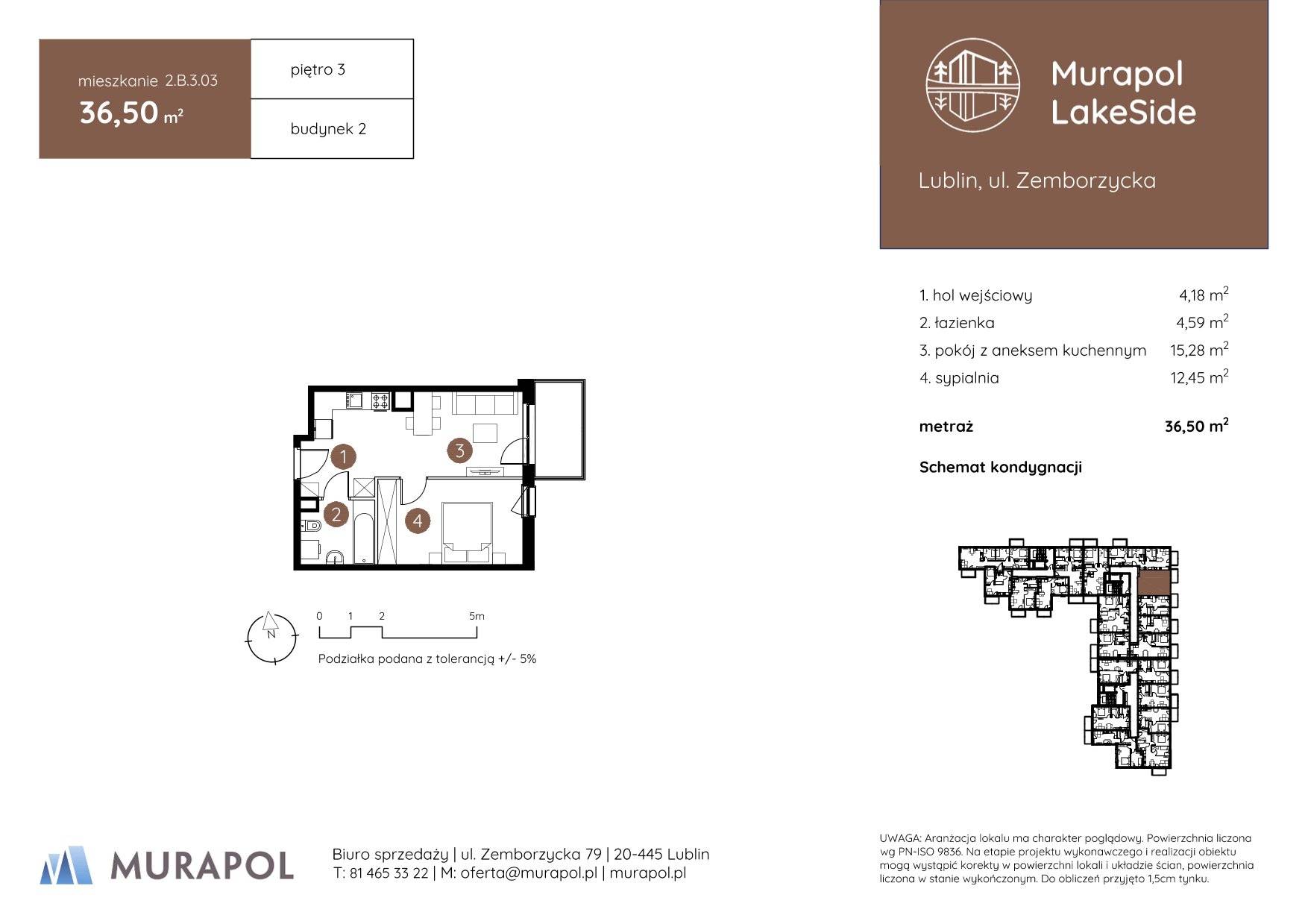 Murapol LakeSide – inwestycja Murapol - lokal 2.B.3.03, budynek B