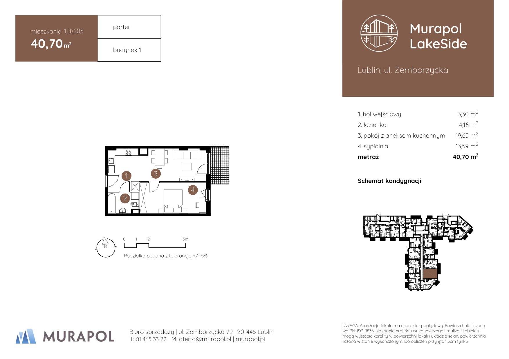 Murapol LakeSide – inwestycja Murapol - lokal 1.B.0.05, budynek B