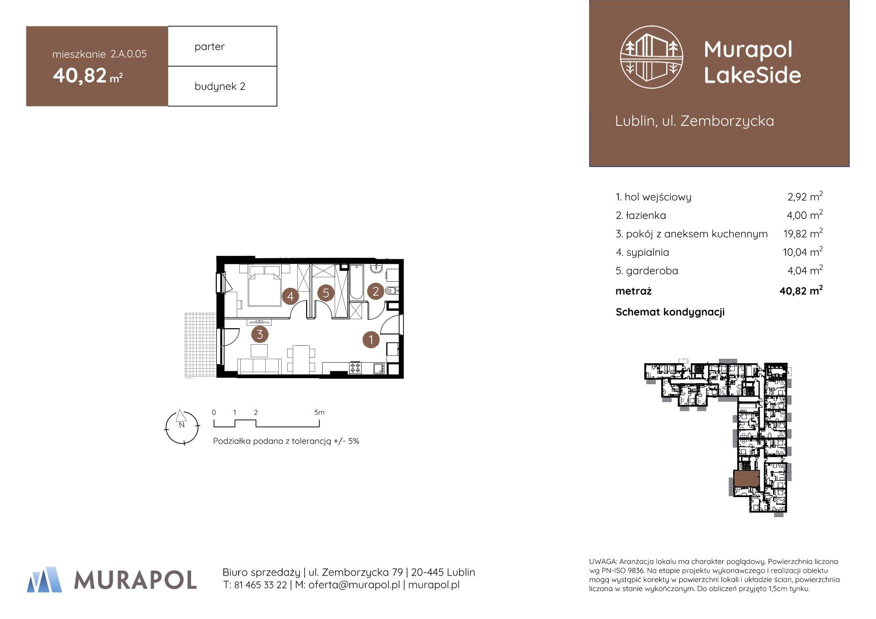 Murapol LakeSide – inwestycja Murapol - lokal 2.A.0.05, budynek A