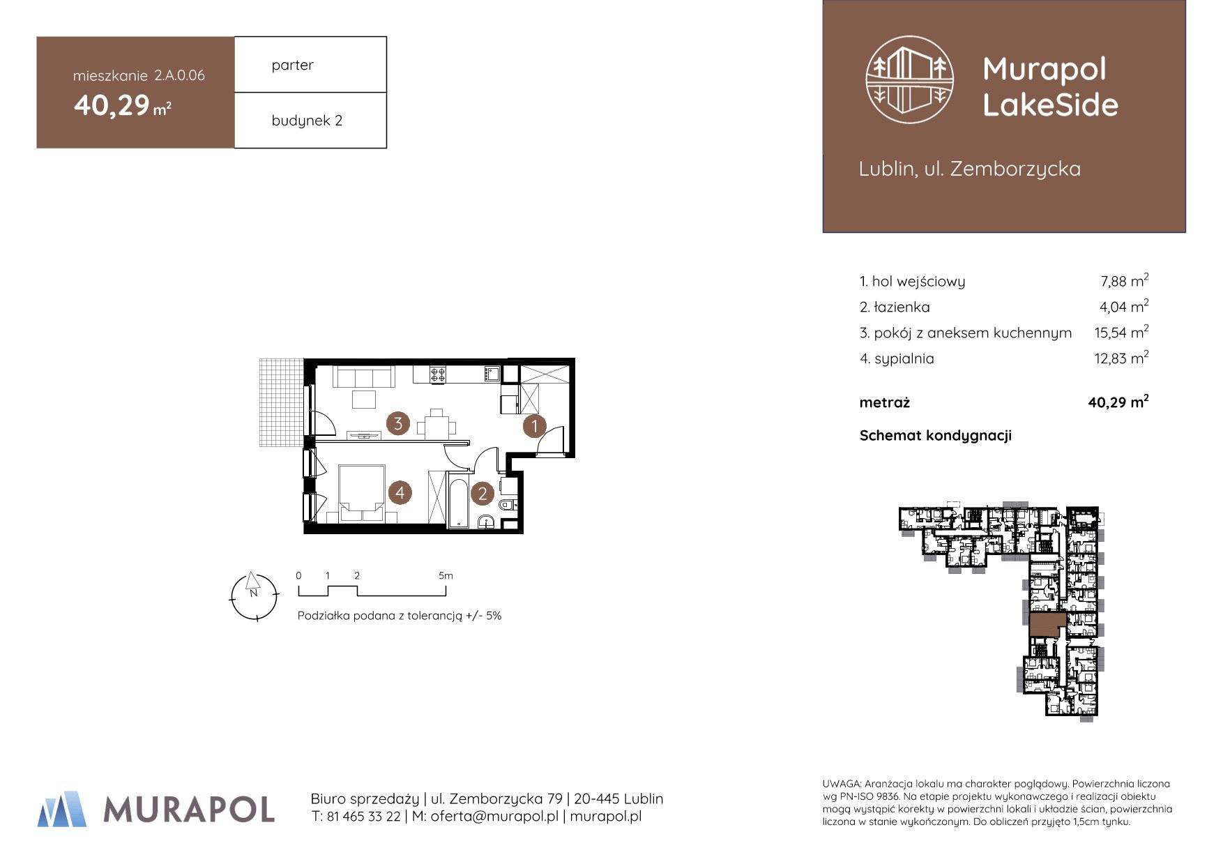 Murapol LakeSide – inwestycja Murapol - lokal 2.A.0.06, budynek A