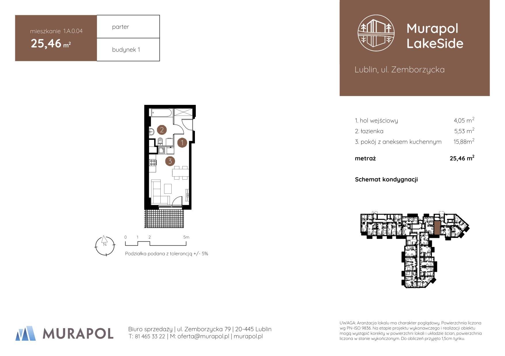 Murapol LakeSide – inwestycja Murapol - lokal 1.A.0.04, budynek A