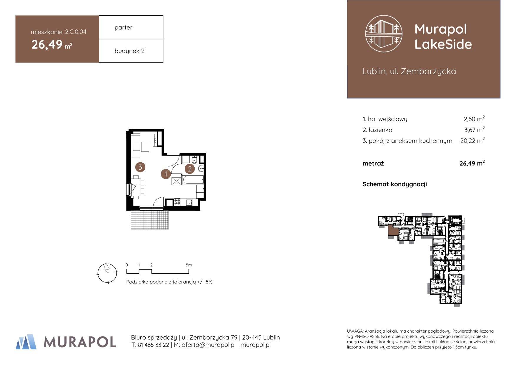 Murapol LakeSide – inwestycja Murapol - lokal 2.C.0.04, budynek C