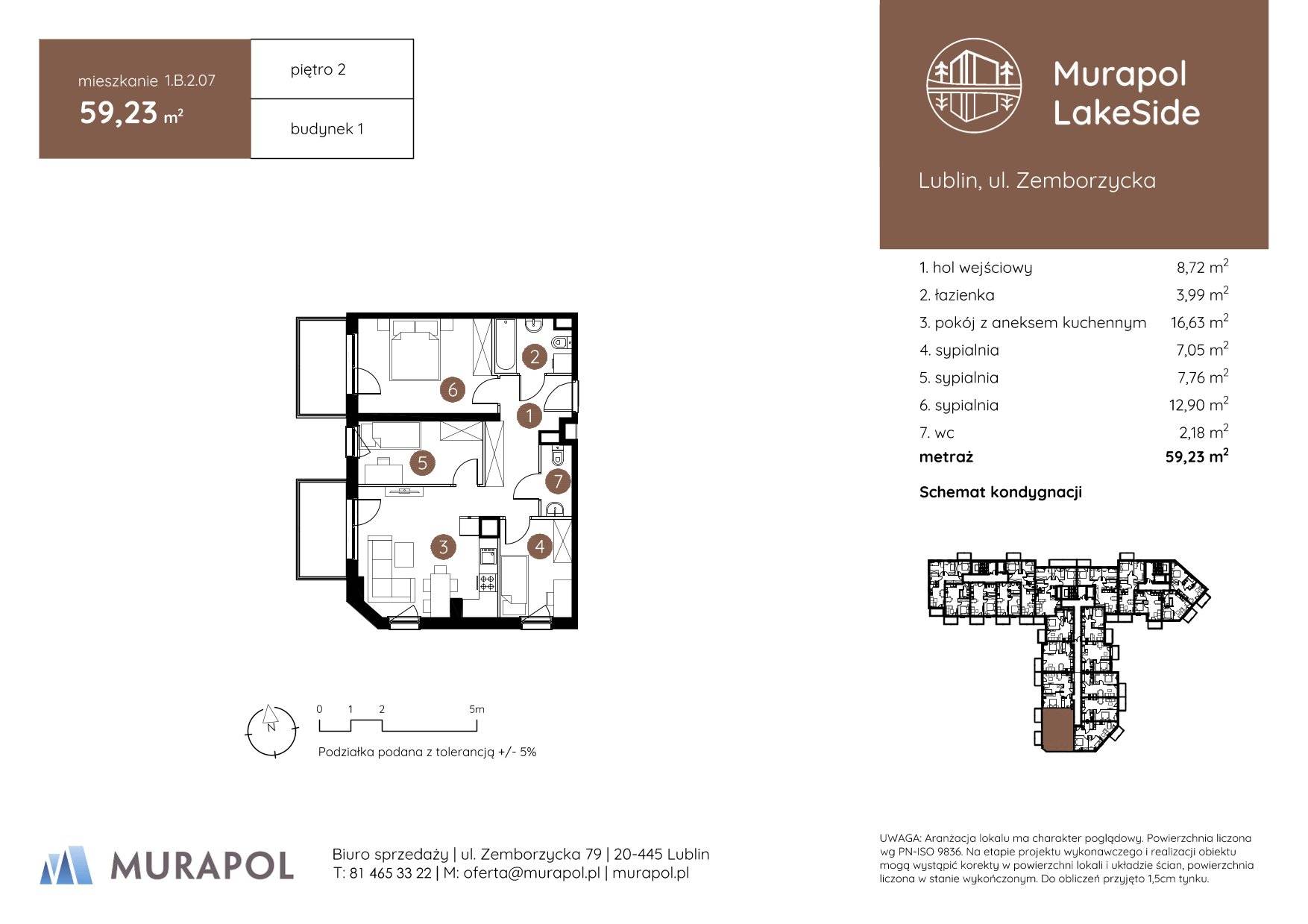 Murapol LakeSide – inwestycja Murapol - lokal 1.B.2.07, budynek B