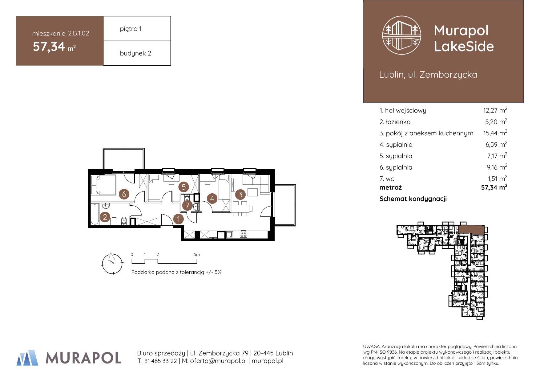 Murapol LakeSide – inwestycja Murapol - lokal 2.B.1.02, budynek B