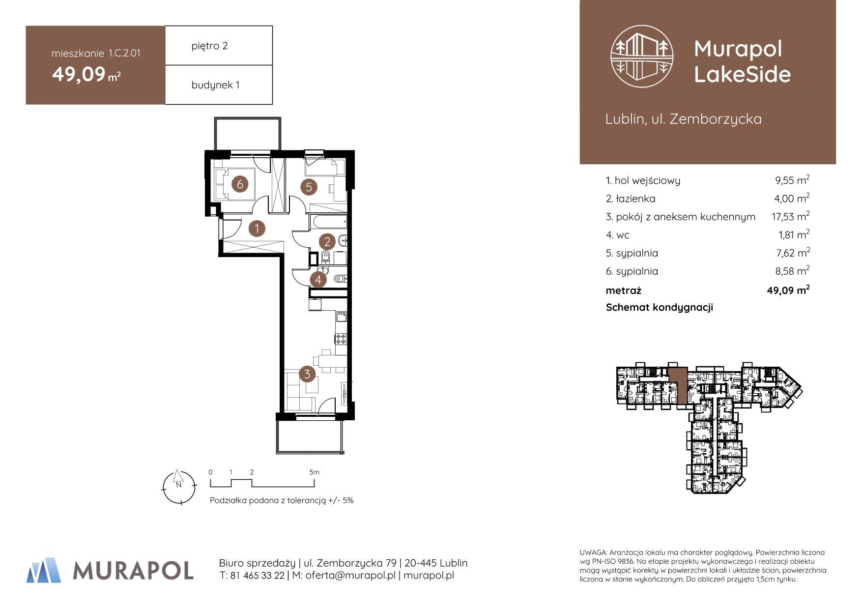 Murapol LakeSide – inwestycja Murapol - lokal 1.C.2.01, budynek C