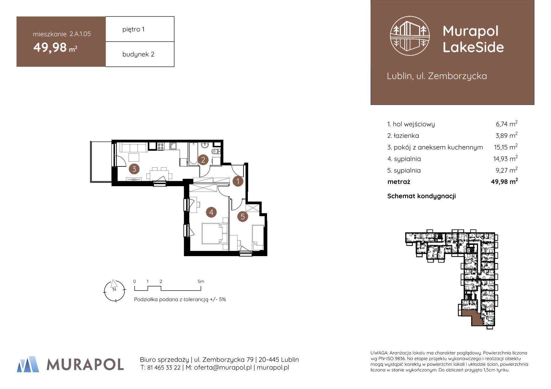 Murapol LakeSide – inwestycja Murapol - lokal 2.A.1.05, budynek A