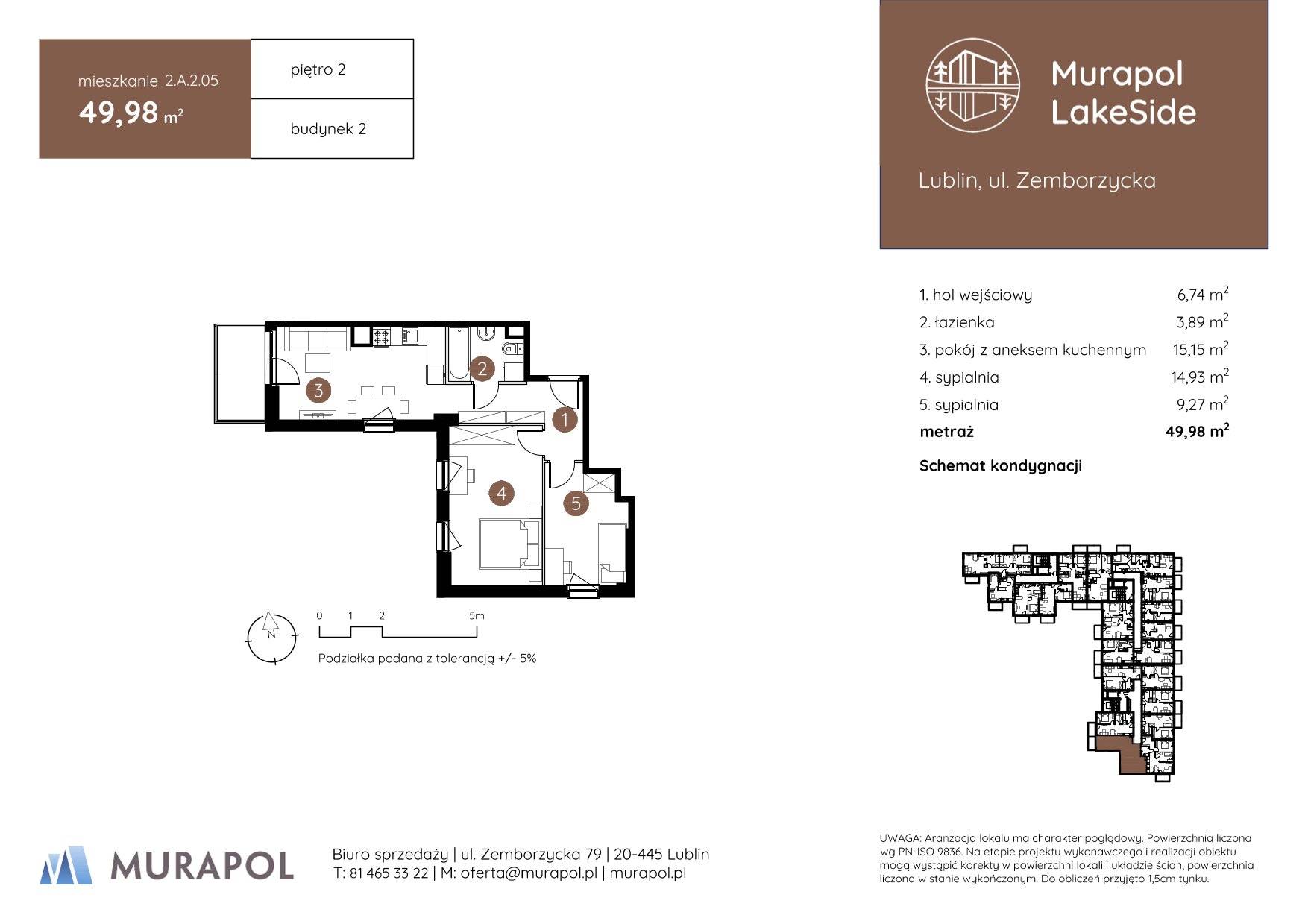 Murapol LakeSide – inwestycja Murapol - lokal 2.A.2.05, budynek A