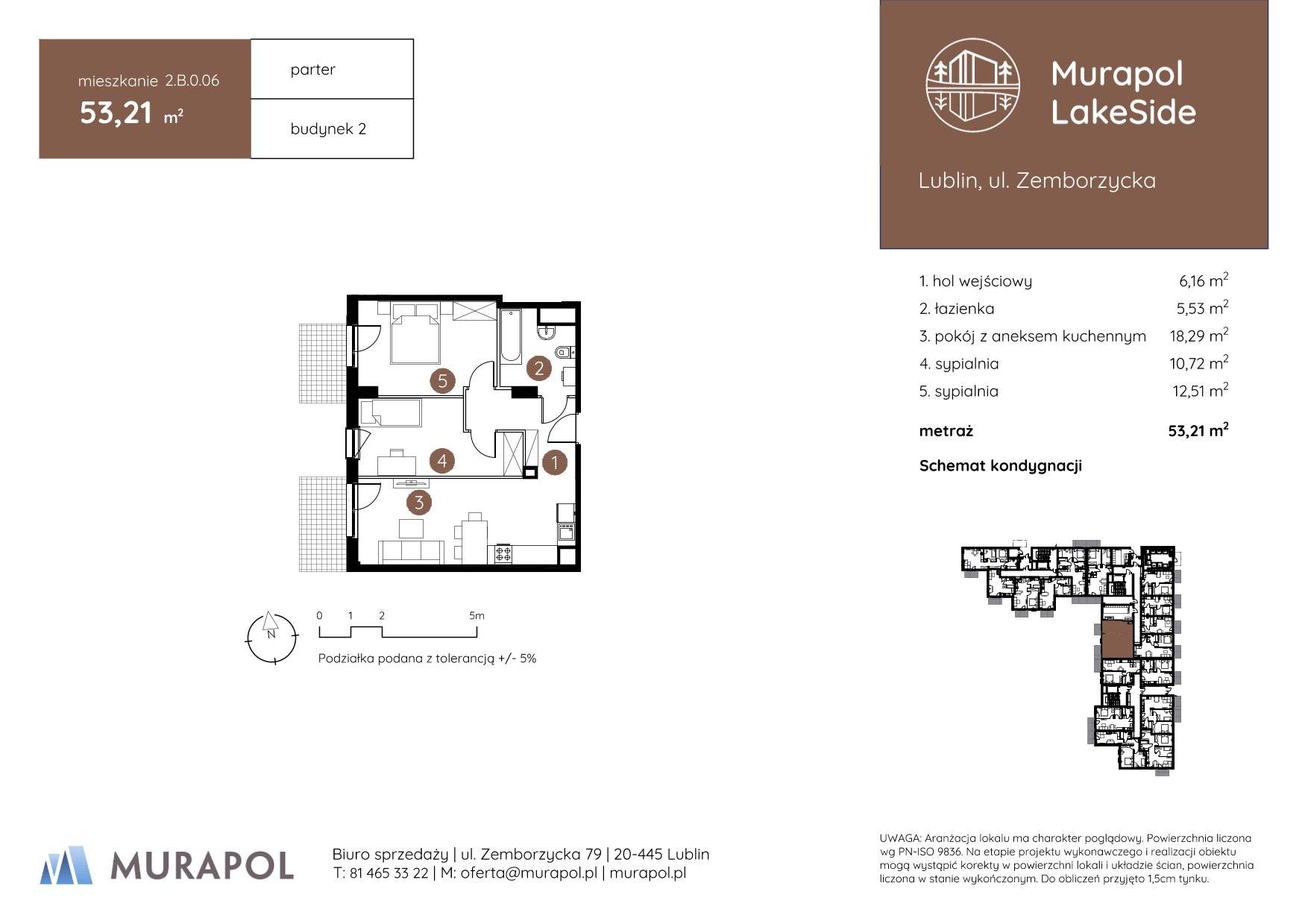 Murapol LakeSide – inwestycja Murapol - lokal 2.B.0.06, budynek B