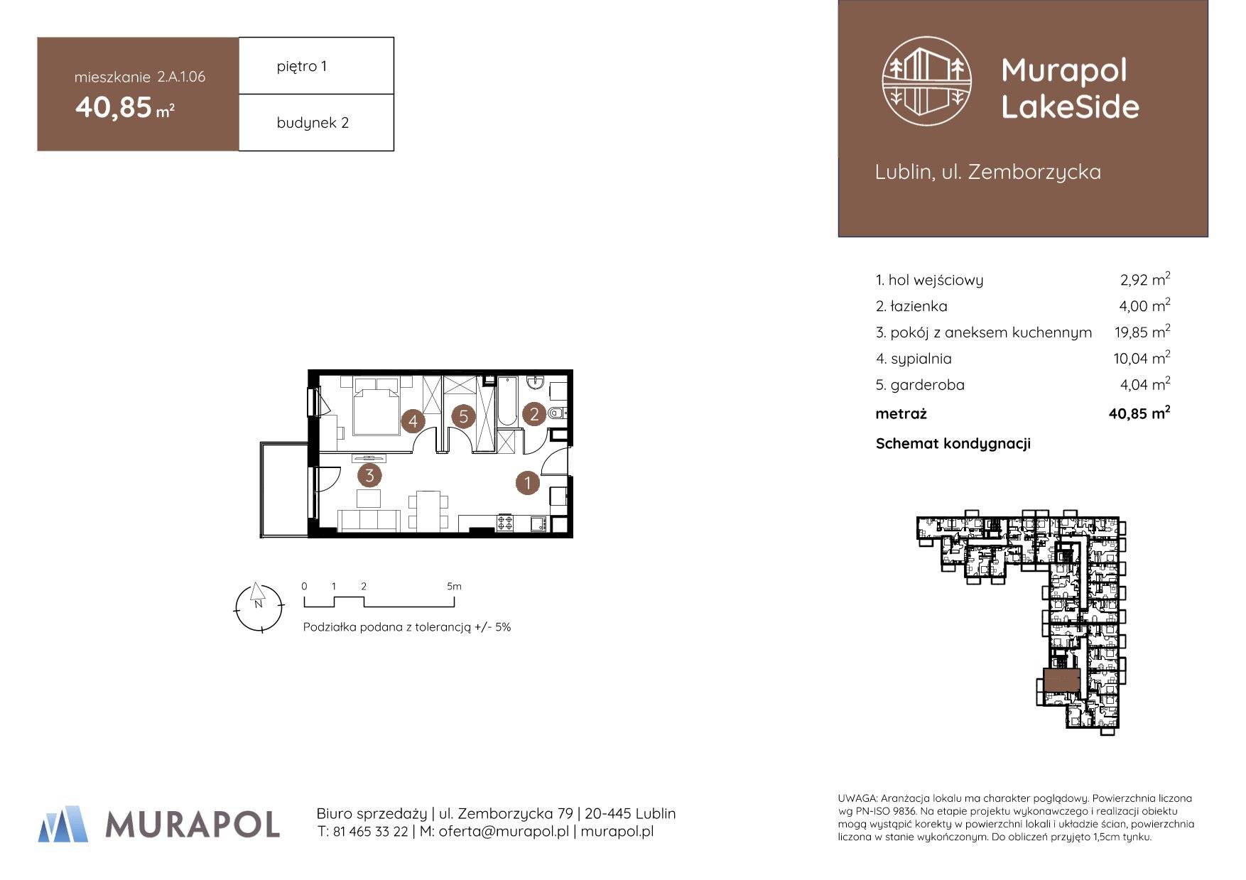 Murapol LakeSide – inwestycja Murapol - lokal 2.A.1.06, budynek A