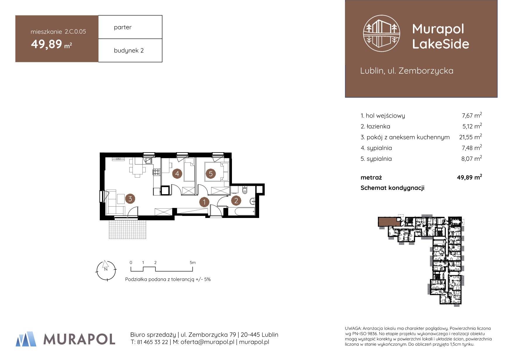 Murapol LakeSide – inwestycja Murapol - lokal 2.C.0.05, budynek C