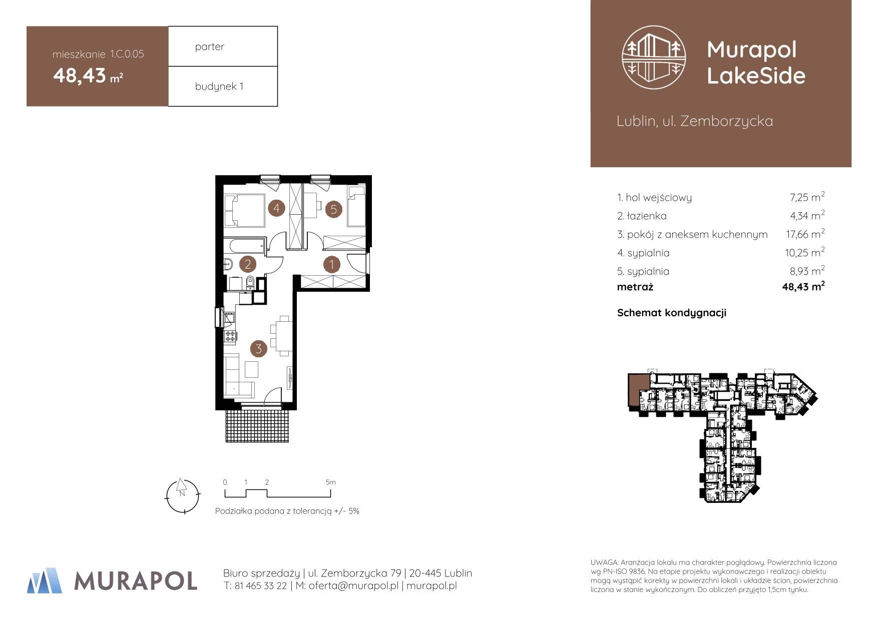 Murapol LakeSide – inwestycja Murapol - lokal 1.C.0.05, budynek C