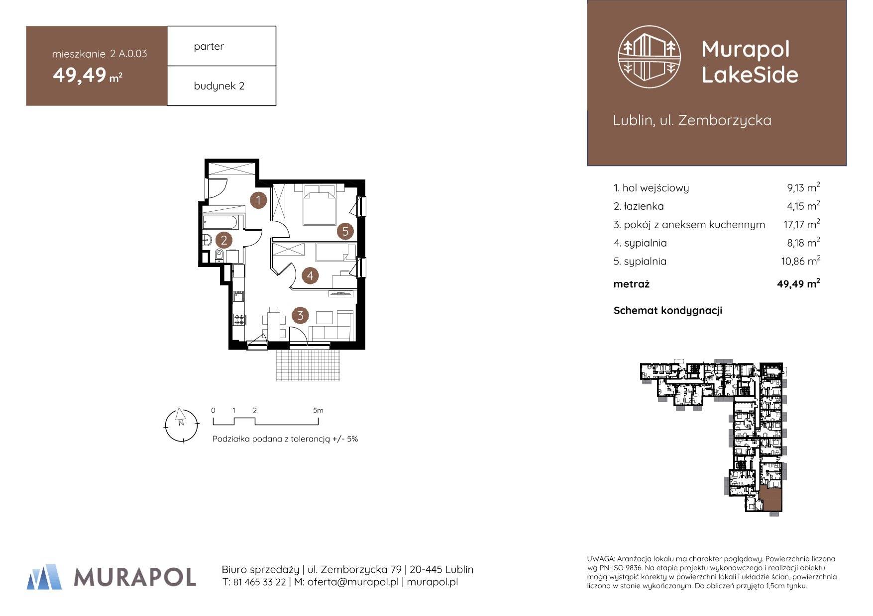 Murapol LakeSide – inwestycja Murapol - lokal 2.A.0.03, budynek A