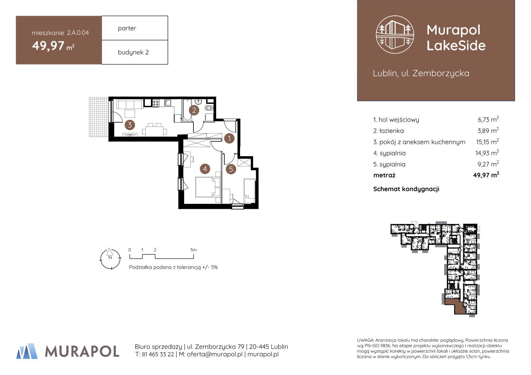Murapol LakeSide – inwestycja Murapol - lokal 2.A.0.04, budynek A