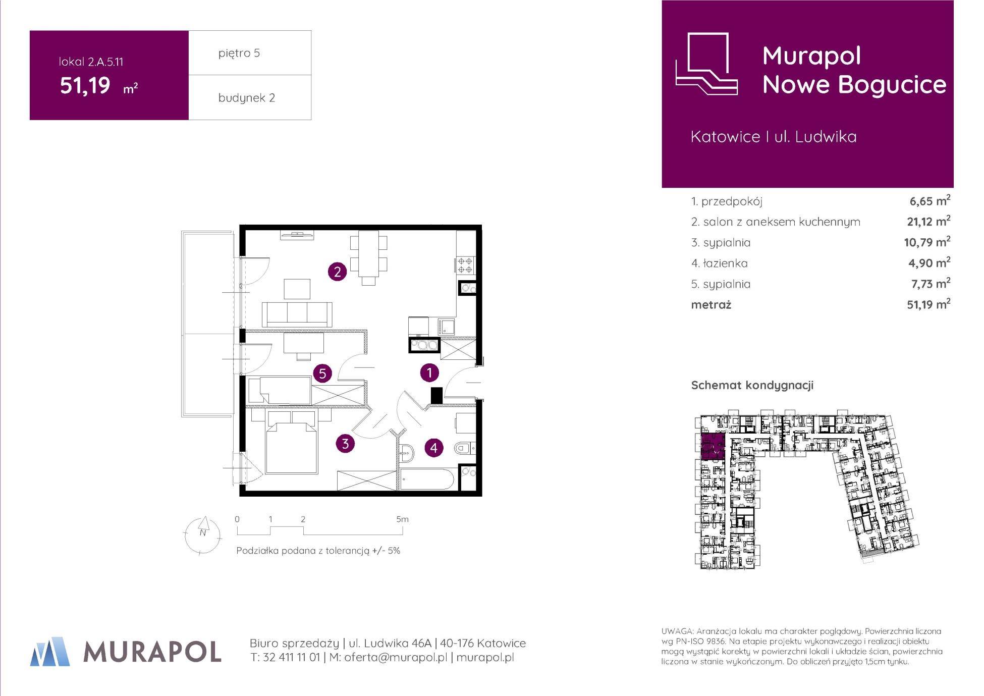 Murapol Nowe Bogucice - lokal 2.A.5.11, budynek A