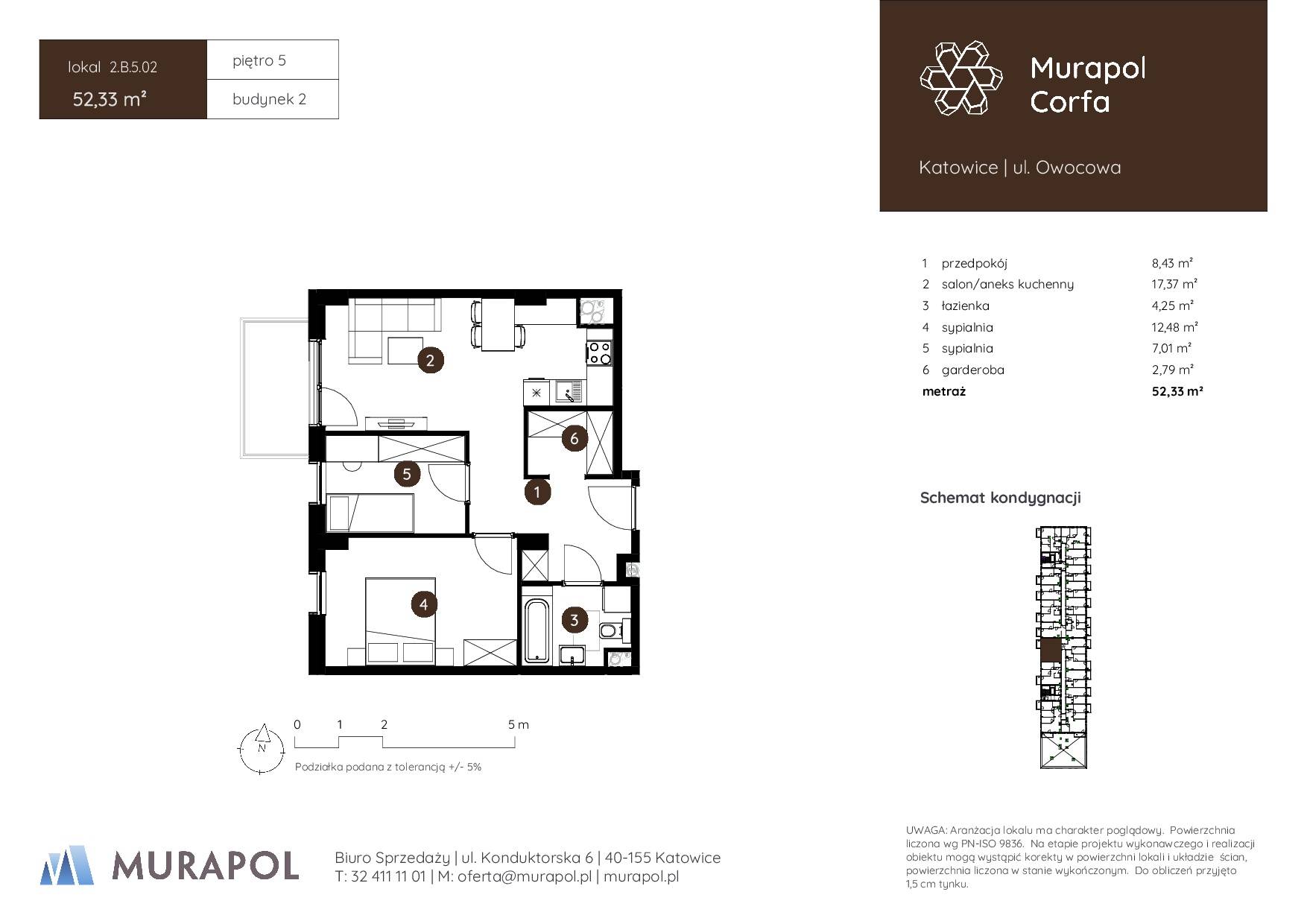Murapol Corfa – inwestycja Murapol - lokal 2.B.5.02, budynek B
