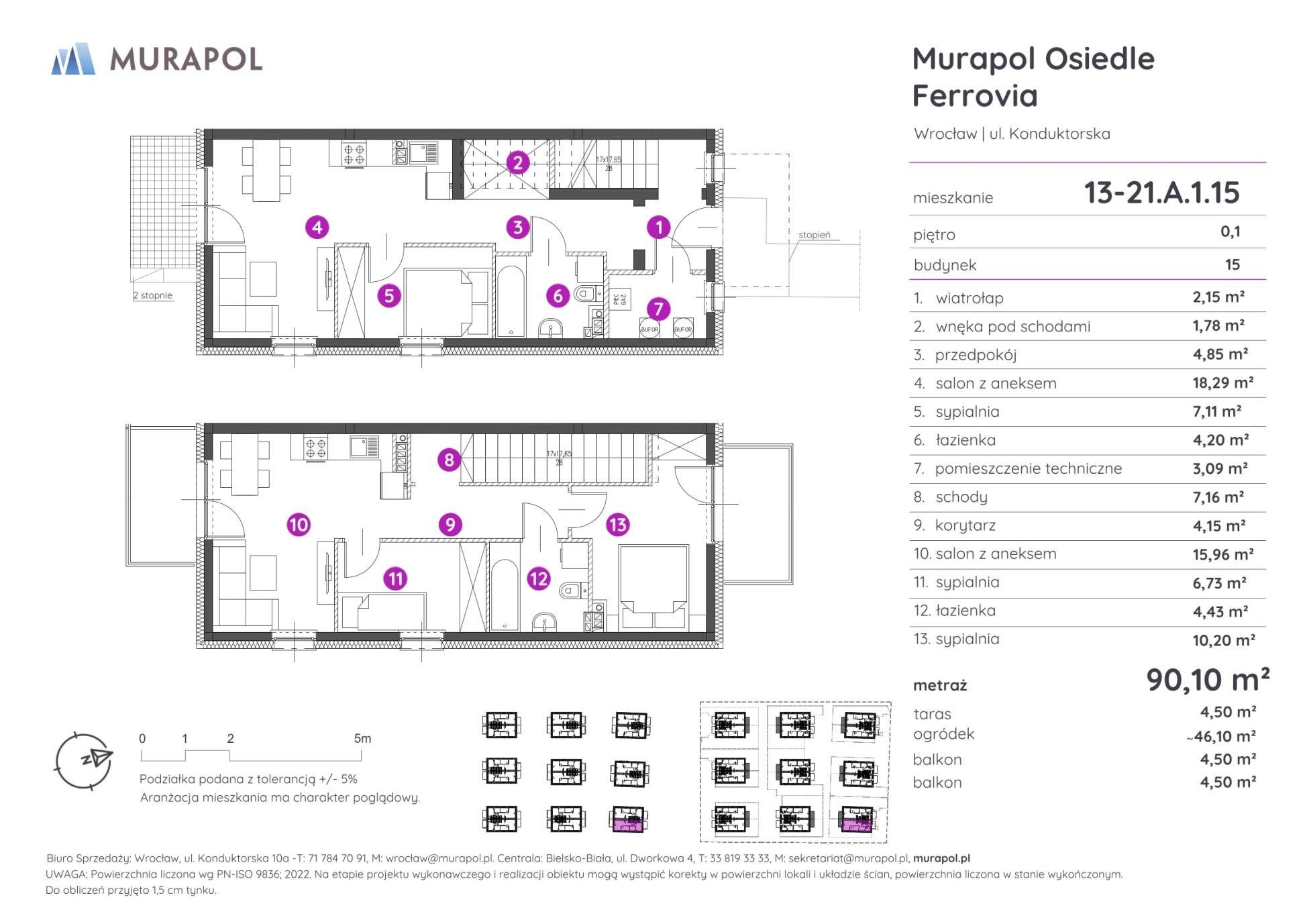Murapol Osiedle Ferrovia - lokal 13-21.A.1.15, budynek A