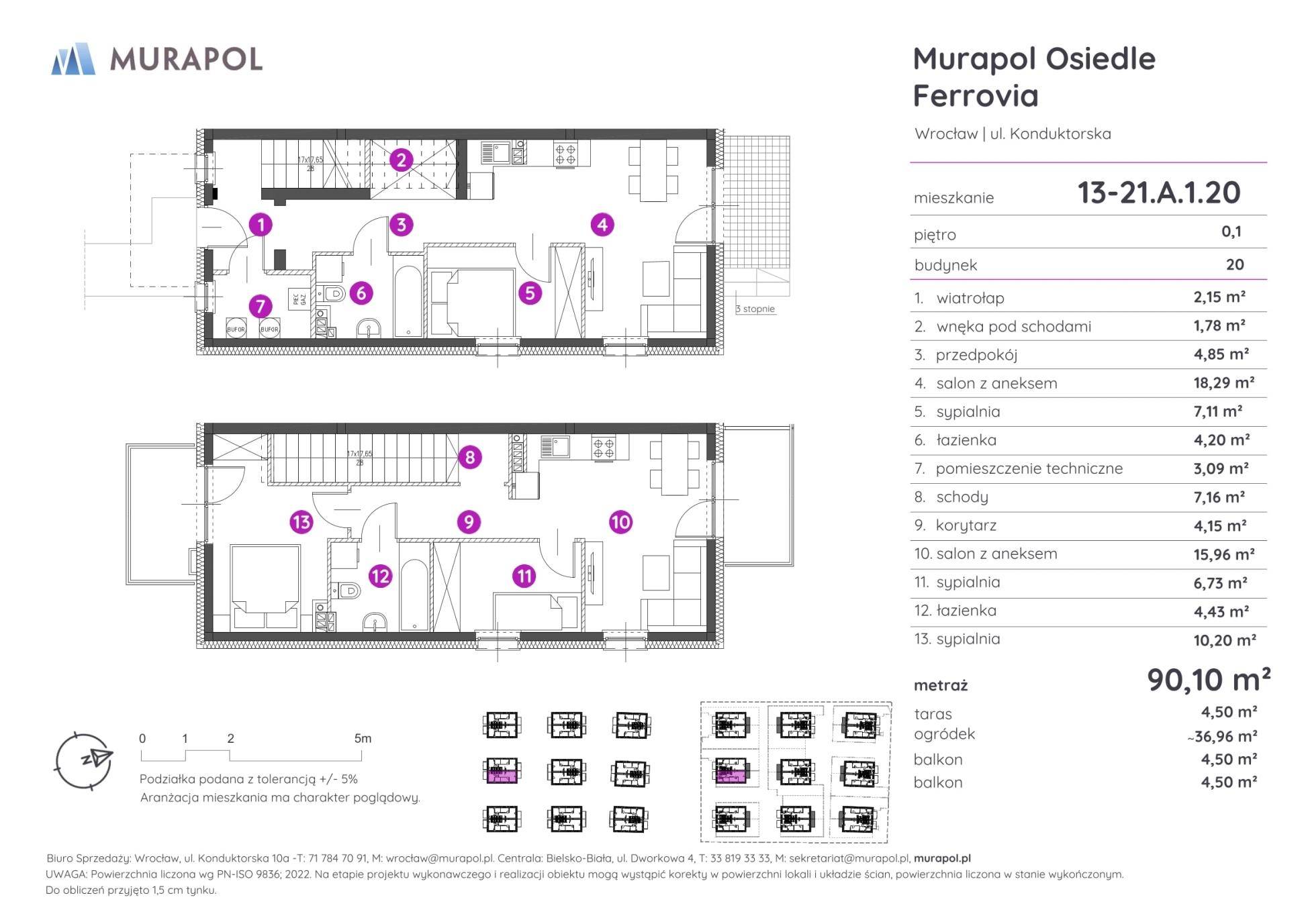 Murapol Osiedle Ferrovia - lokal 13-21.A.1.20, budynek A