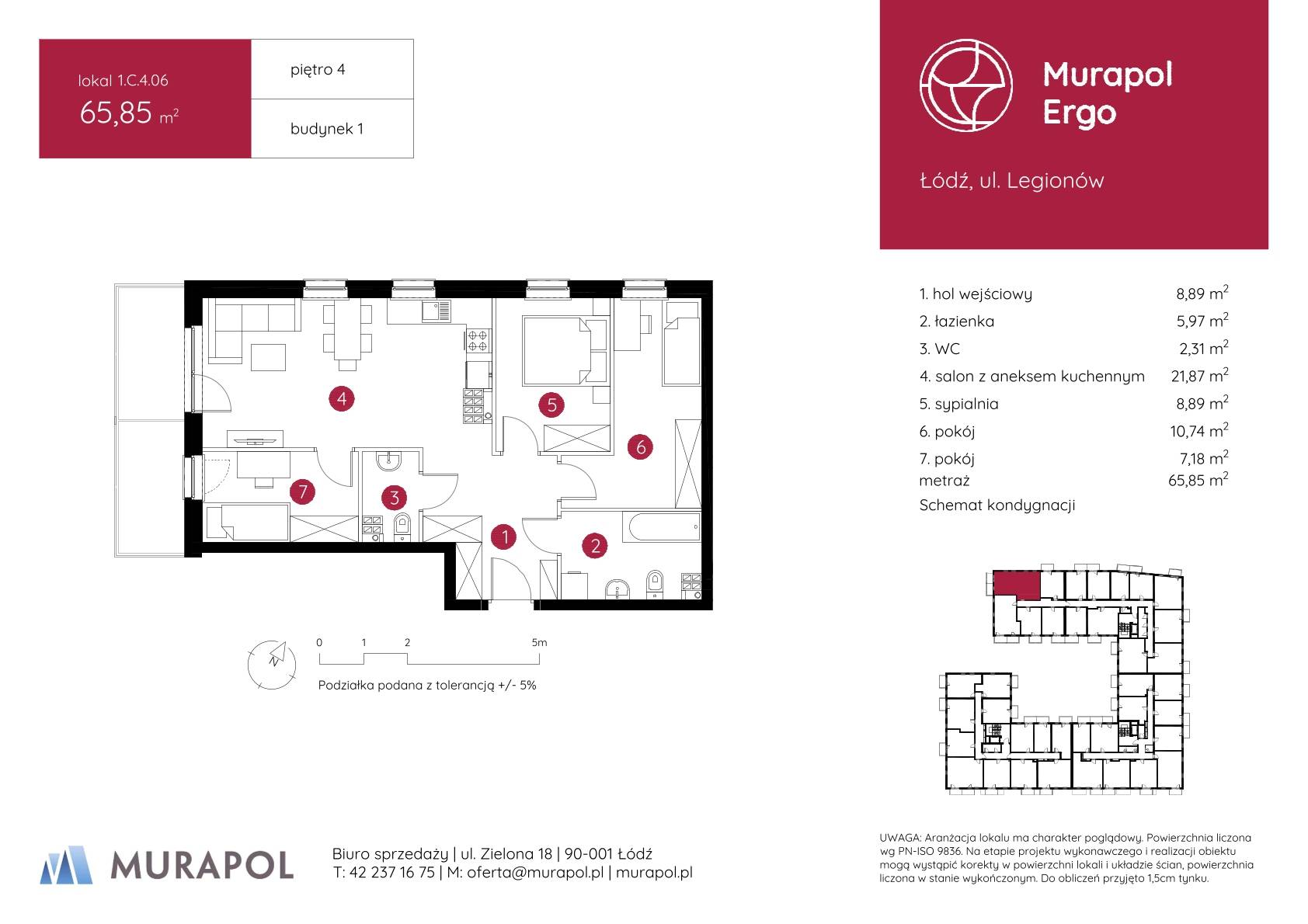 Murapol Ergo – inwestycja Murapol - lokal 1.C.4.06, budynek C