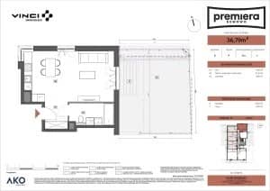 Premiera Bemowo – inwestycja VINCI Immobilier - lokal D/D.4