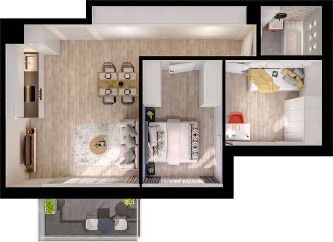 Home Factory IV i V – inwestycja Mostostal S.A. - lokal E.5.92, budynek 4