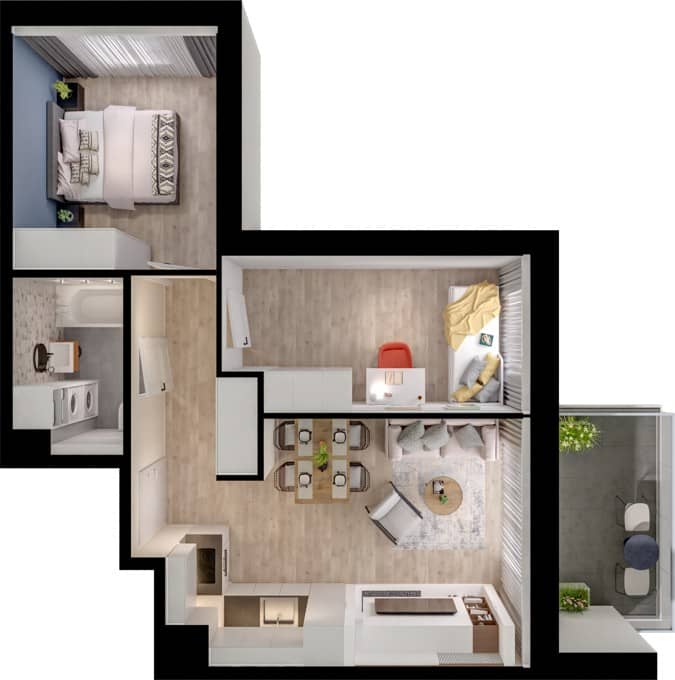 Home Factory IV i V – inwestycja Mostostal S.A. - lokal A.3.18., budynek 3