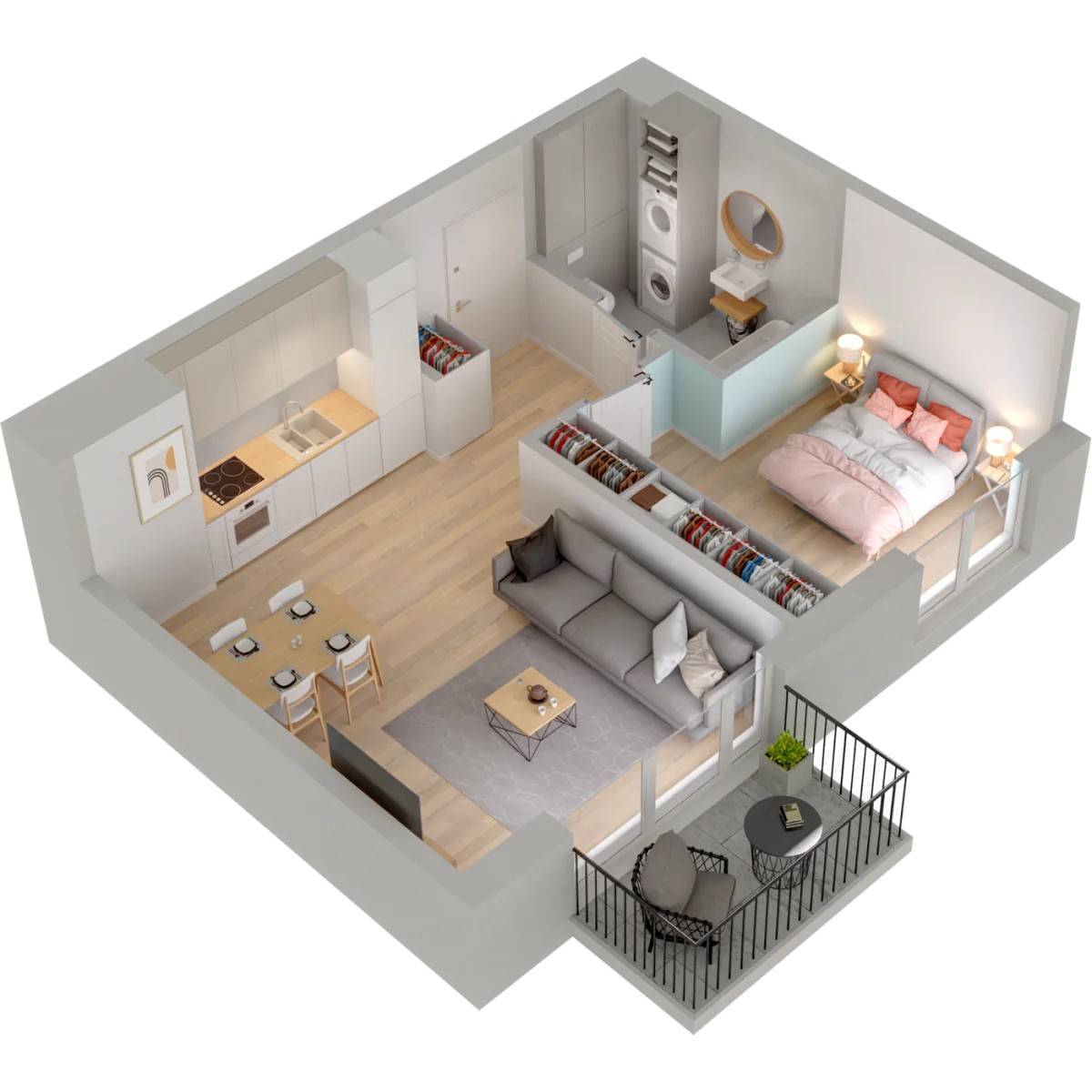Welocity Wiczlino – inwestycja Hossa - lokal WW/B5/35, budynek B5