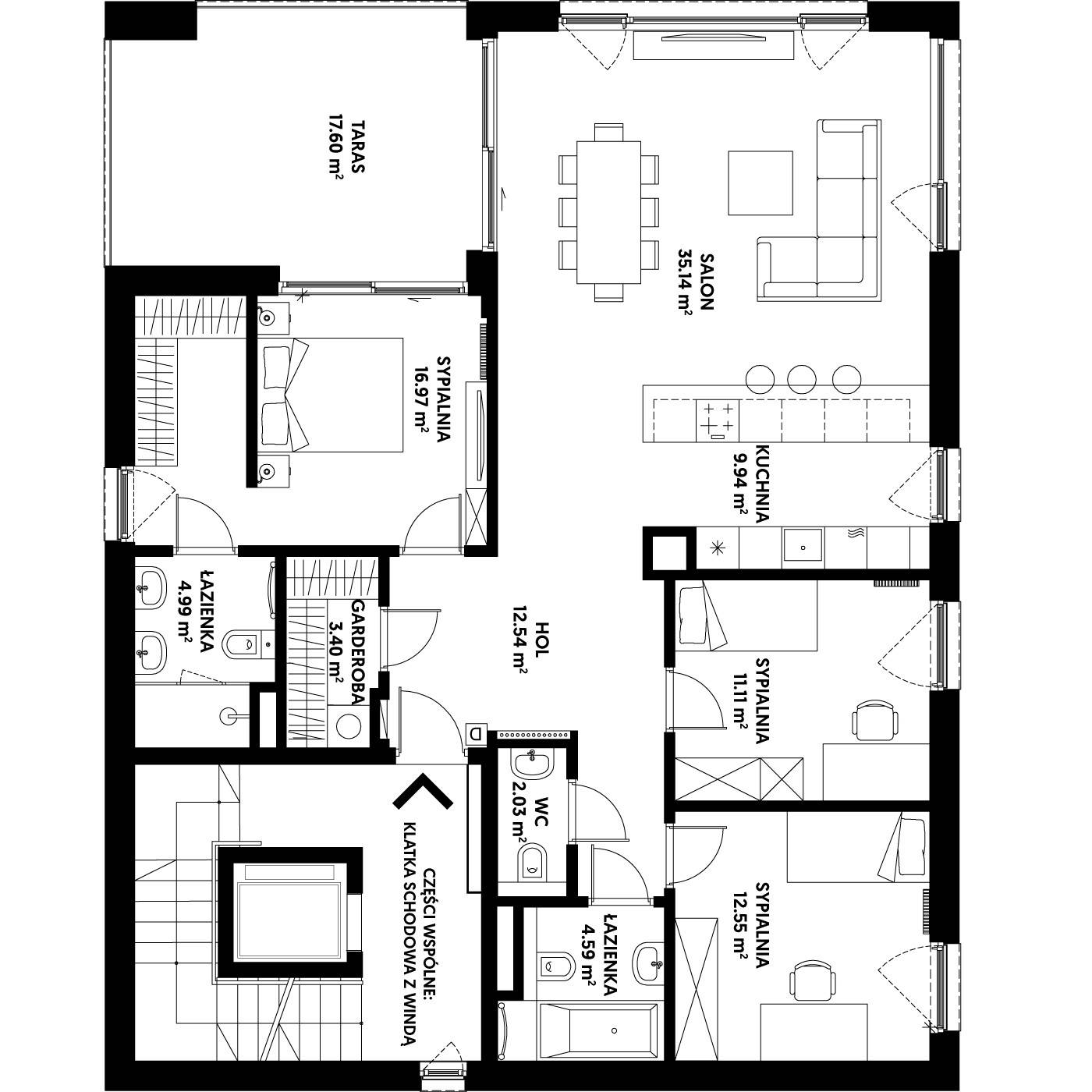 Flatta Wilanów – inwestycja Cordia - lokal A1.02