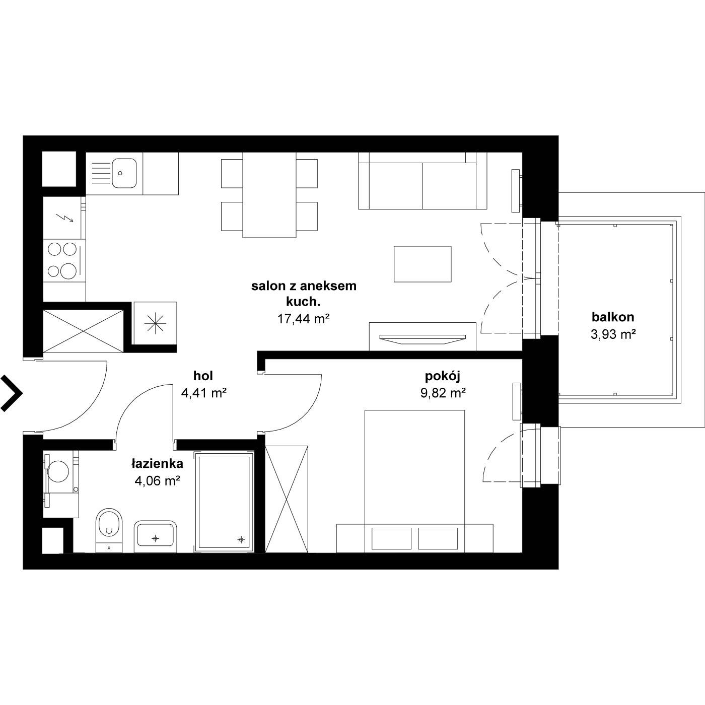 Haffnera Residence – inwestycja Cordia - lokal D.2.4