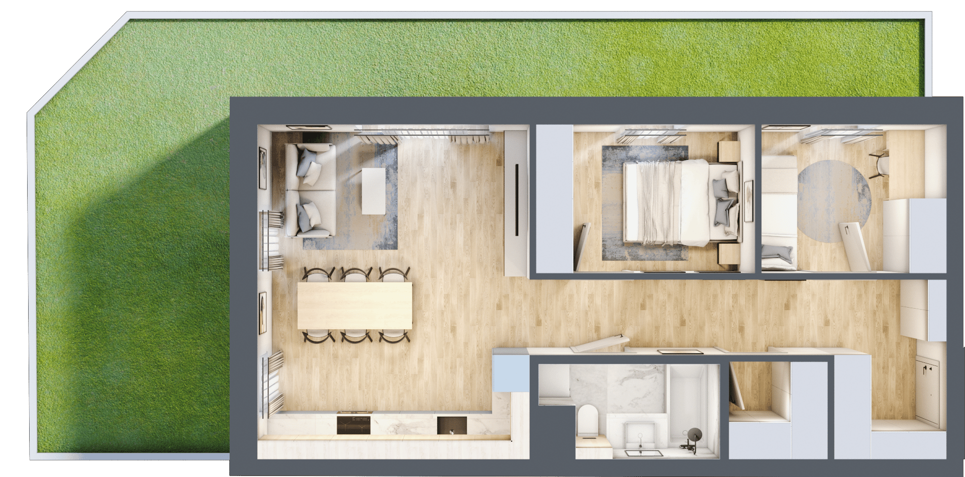 Apartamenty Widok – inwestycja JHM Development - lokal D.0.6, budynek D