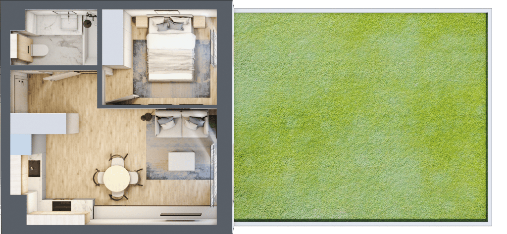 Apartamenty Widok – inwestycja JHM Development - lokal E.0.25, budynek E