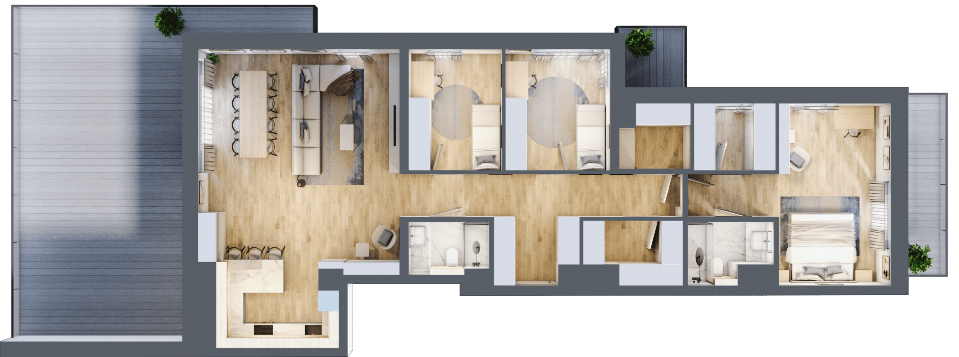 Apartamenty Widok – inwestycja JHM Development - lokal A.4.32, budynek A