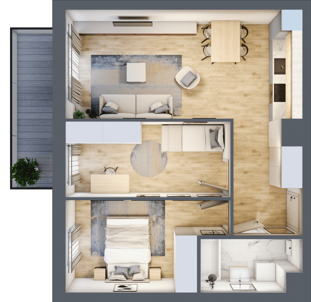 Apartamenty Nova Dworcowa - lokal 66