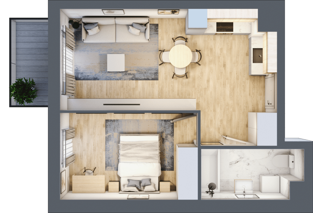 Apartamenty Nova Dworcowa - lokal 72