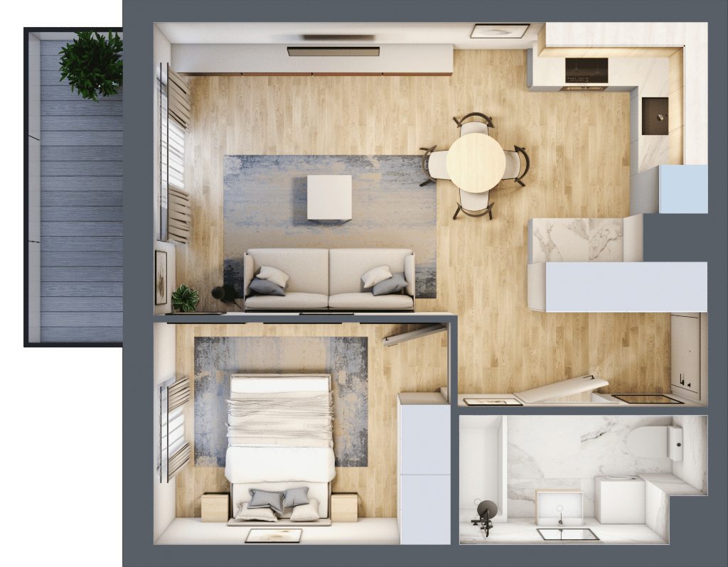 Apartamenty Nova Dworcowa - lokal 81