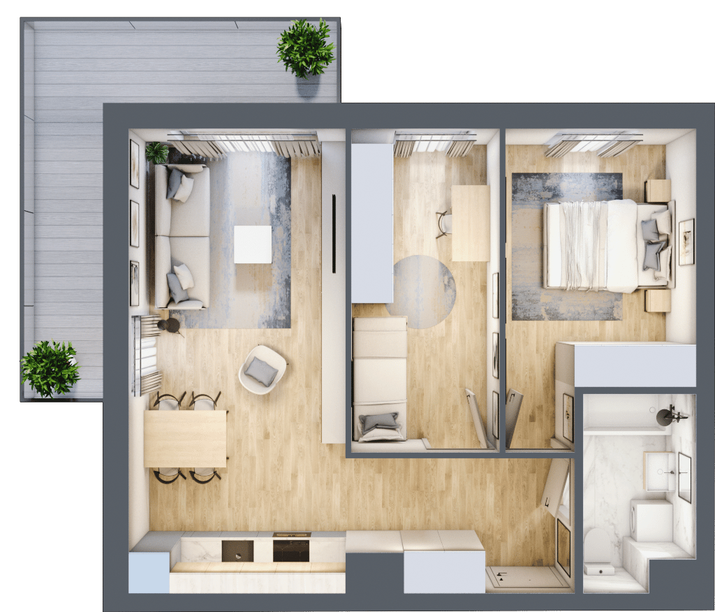Apartamenty Nova Dworcowa - lokal 22